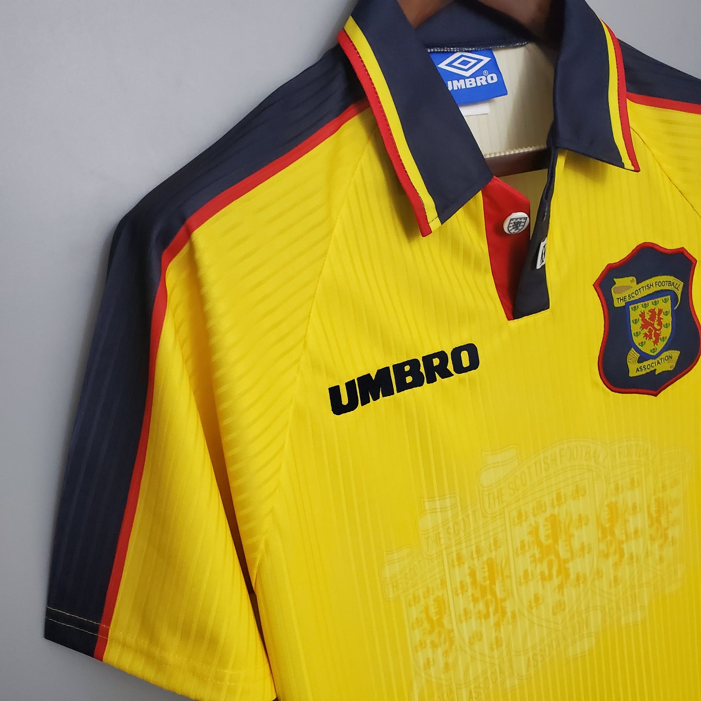 Retro Scotland 96/98 Yellow S-XXL（Men's Fan Edition） | 衬衫 | R | Betty ali Chinese suppliers