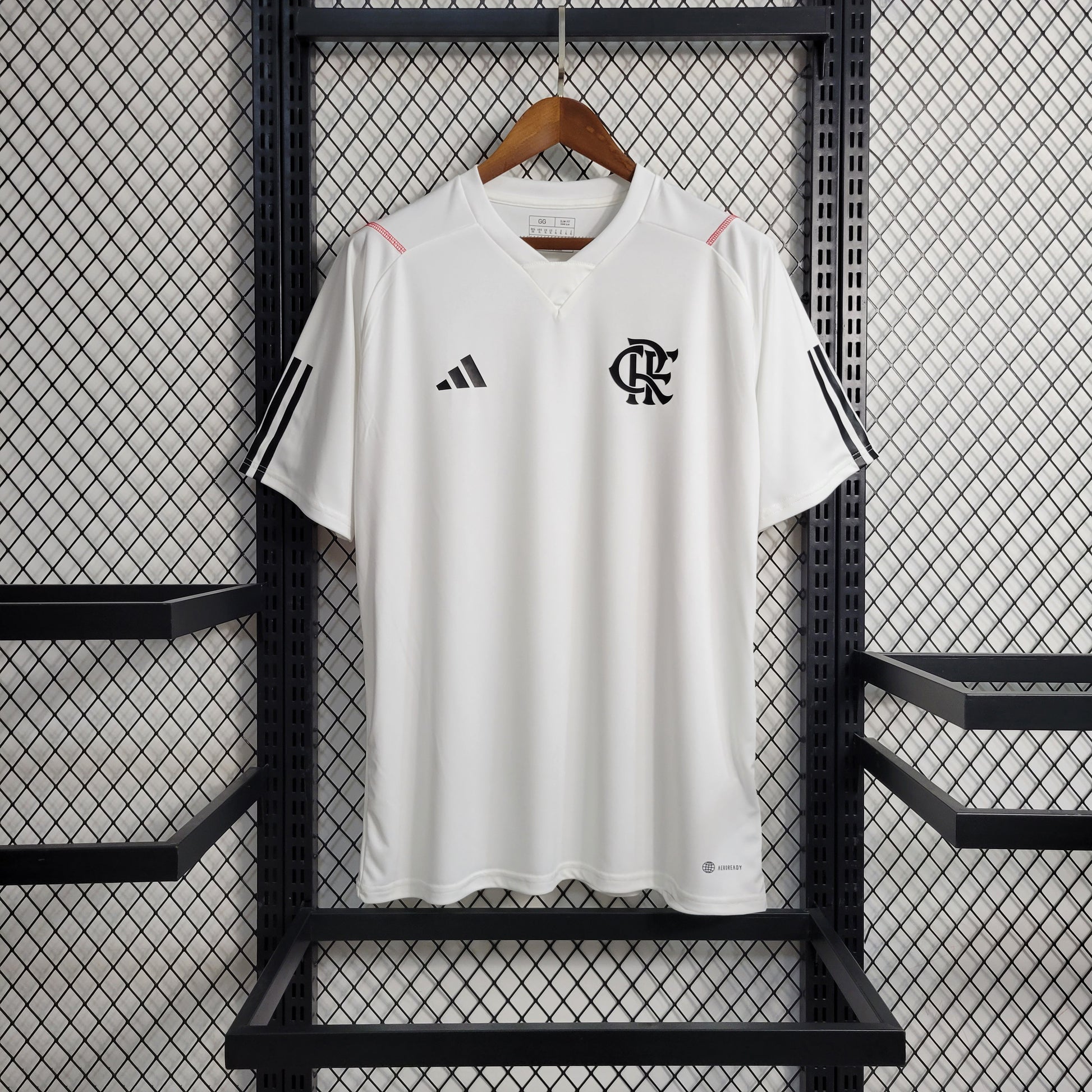 23-24 Flamengo training suit white size S-4XL（Men's Fan Edition） | 衬衫 | M1-1 | Betty ali Chinese suppliers