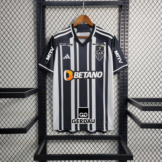 23-24 Atletico Mineiro home+all sponsors（Men's Fan Edition） | 衬衫 | M1-1 | Betty ali Chinese suppliers