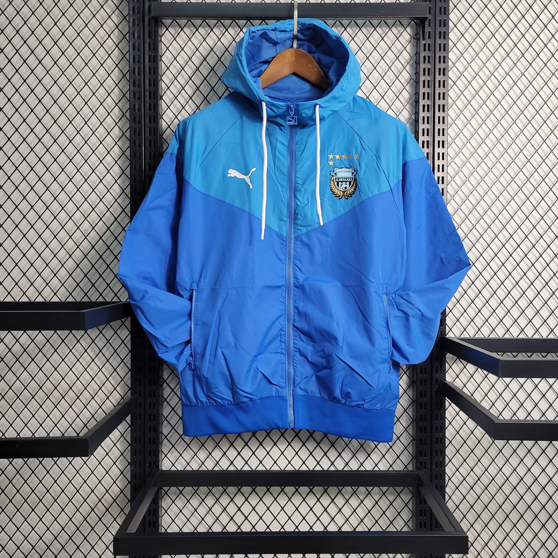 23-24 player windbreaker Kawasaki Frontale size S-XXL | 风衣 | W1-18 | Betty ali Chinese suppliers