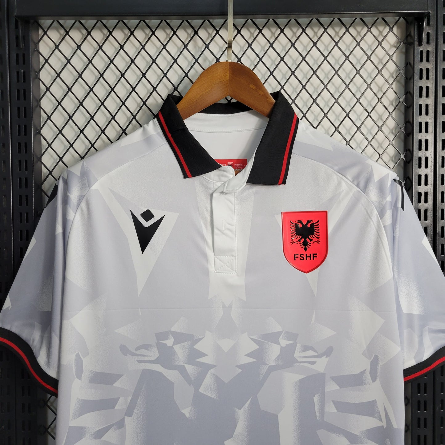 23-24 Albania away size S-XXL（Men's Fan Edition） | 衬衫 | M4-1 | Betty ali Chinese suppliers