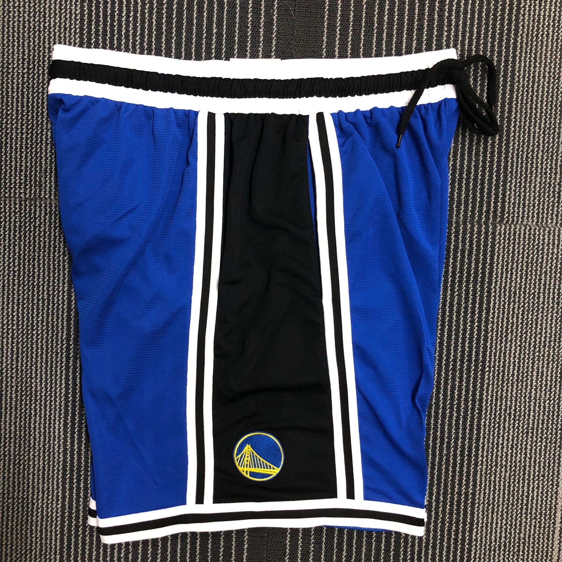 2202 American Training Shorts: Warriors Blue Size S-XXL | 短裤 | NBA | 中国供应商