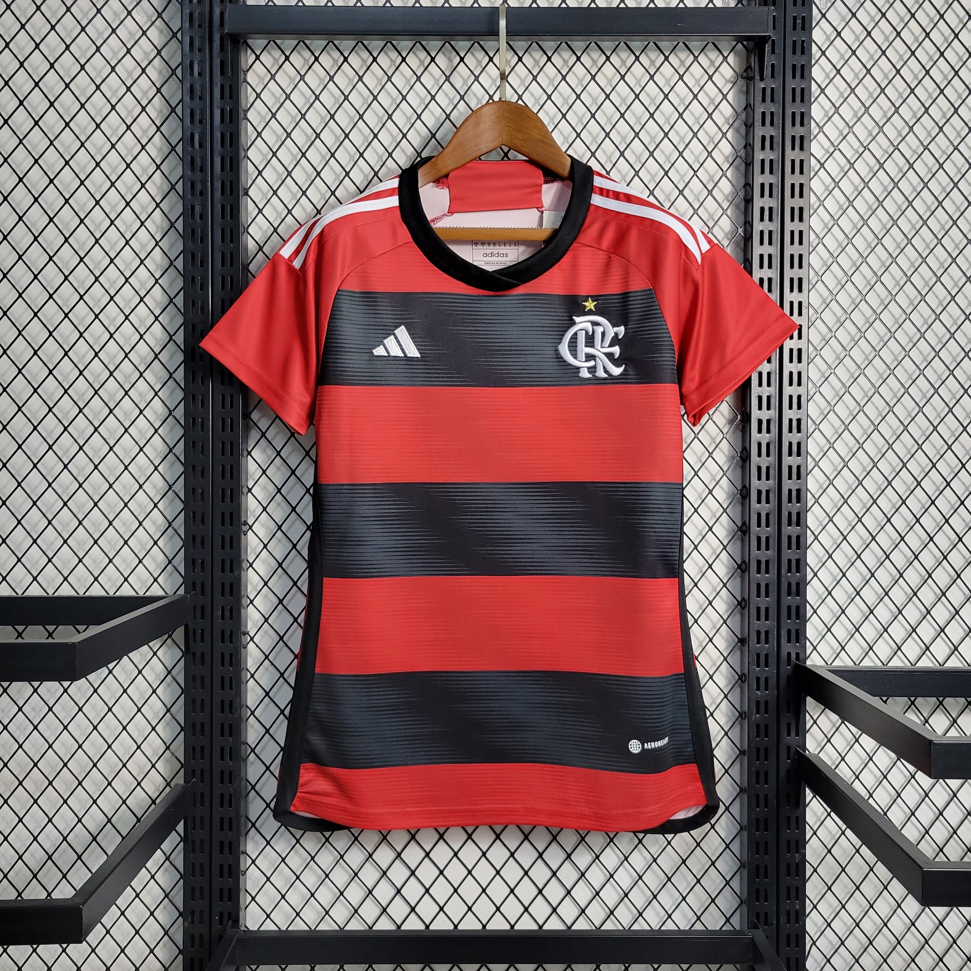 23-24 Women's Flamengo home S-XXL（Ladies' Fan Version） | 衬衫 | M1-1 | Betty ali Chinese suppliers