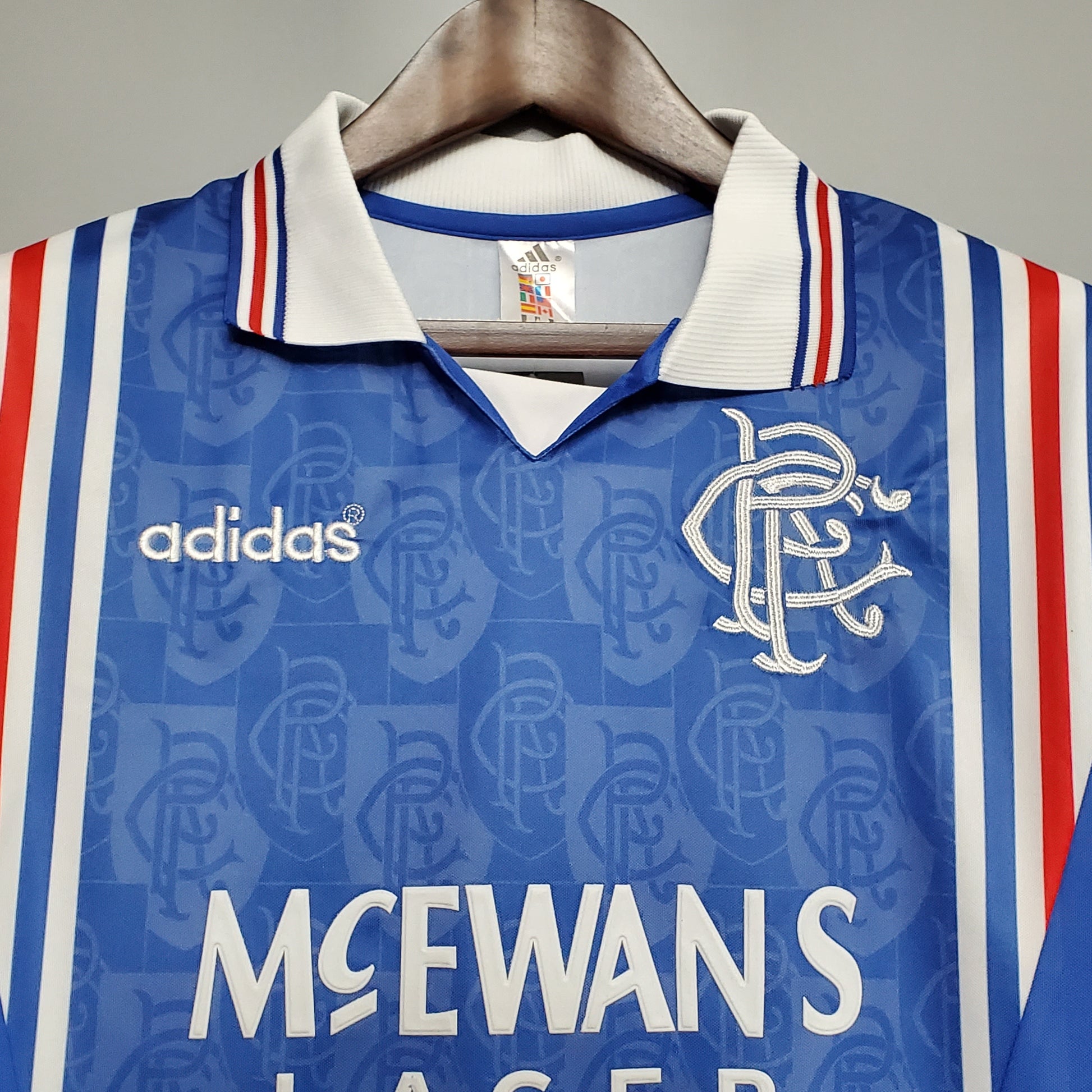 Retro 96/97 Rangers home S-XXL（Retro） | 复古/Retro | R | Betty ali Chinese suppliers