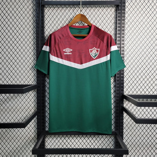 23-24 Fluminense Celestial Training green+Red S-4XL（Men's Fan Edition） | 衬衫 | Betty ali Chinese suppliers