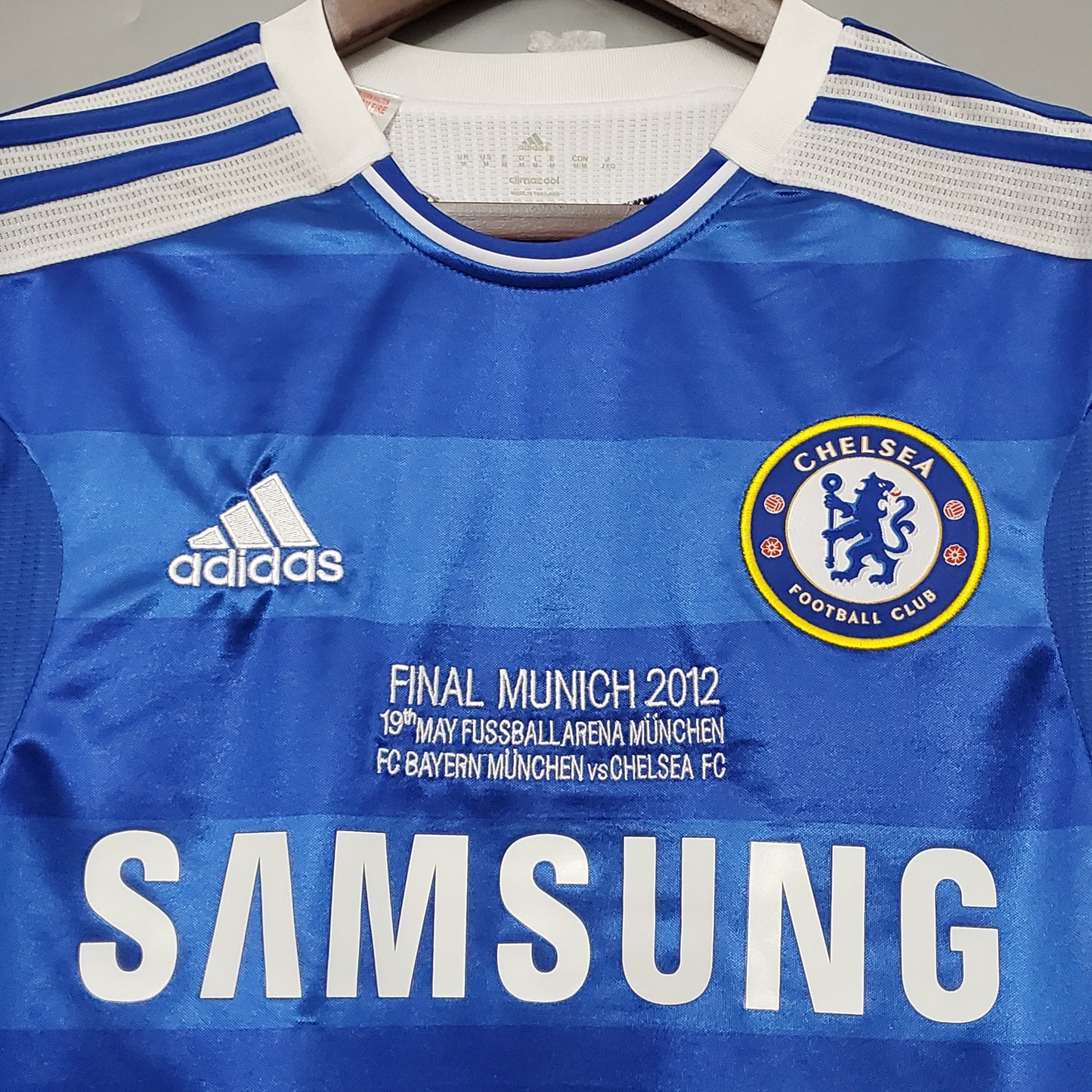 Retro 2012 Chelsea Champions League version home S-XXL（Retro） | 复古/Retro | R | Betty ali Chinese suppliers