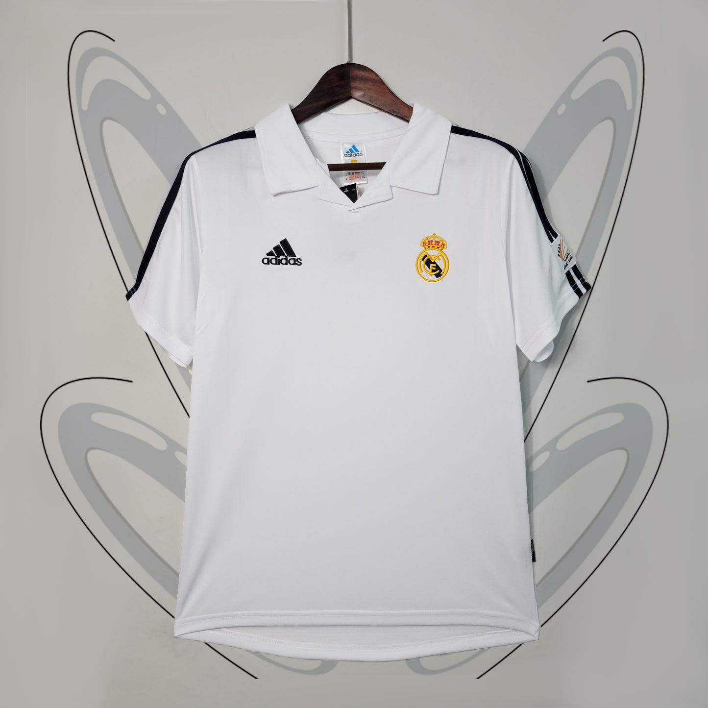 Retro 02 Real Madrid white size; S-XXL | 复古/Retro | R | Betty ali Chinese suppliers