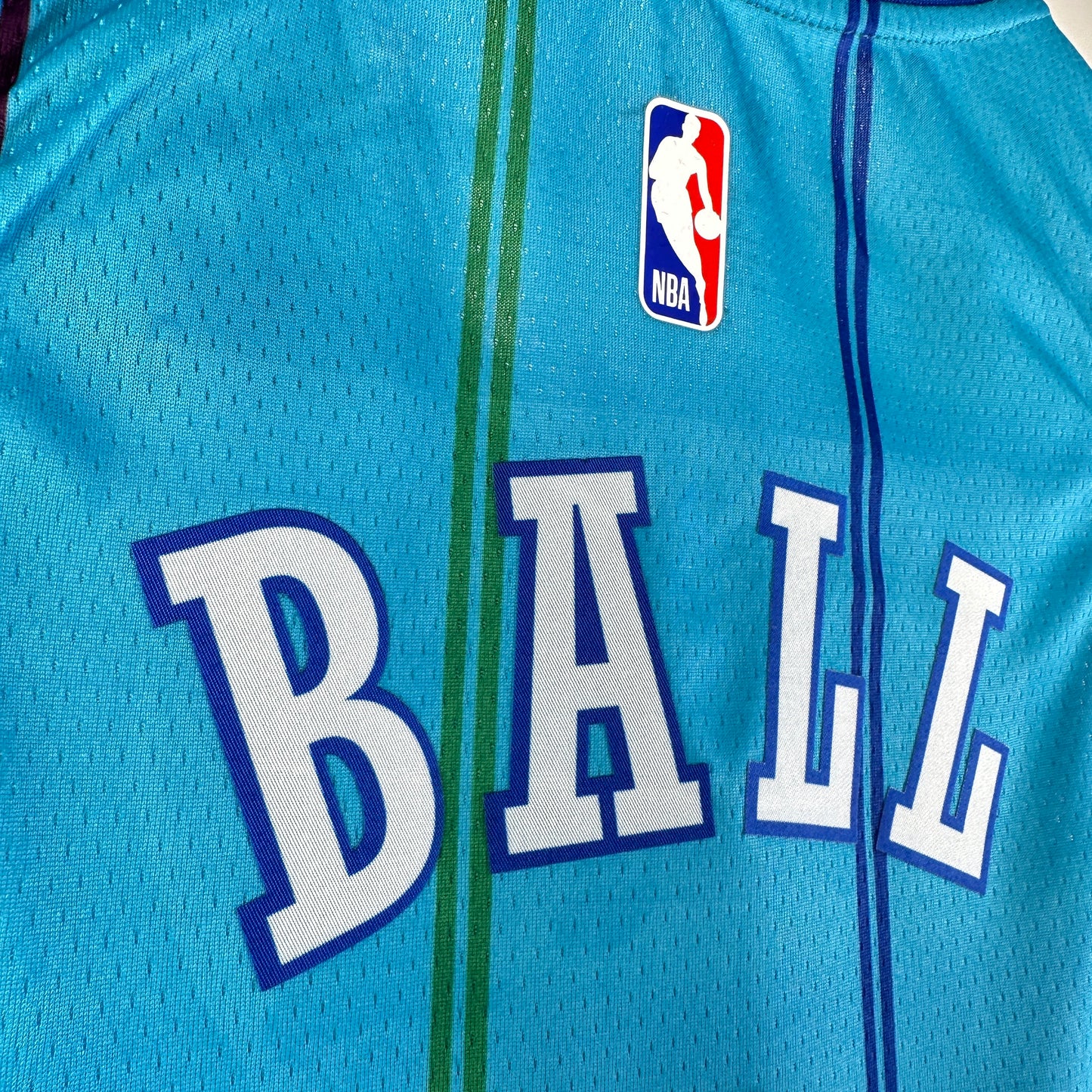 24th Season Hornets Retro No. 1 Ball