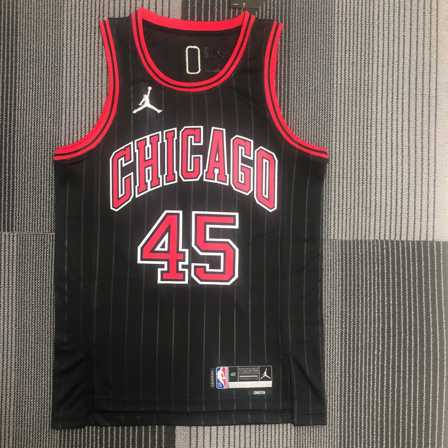 75th Anniversary Bulls Flying Man NBA : #33#1#2#8#91#45#11#23 | NBA | NBA | Betty ali Chinese suppliers