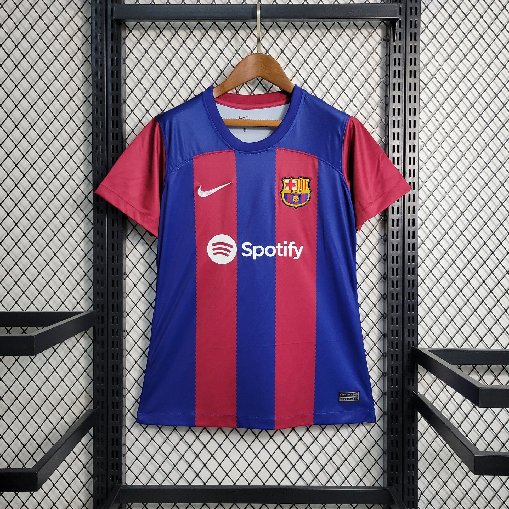 23-24 Women's Clothing Barcelona Home Size S-XXL（Ladies' Fan Version） | 衬衫 | m2-3 | Betty ali Chinese suppliers