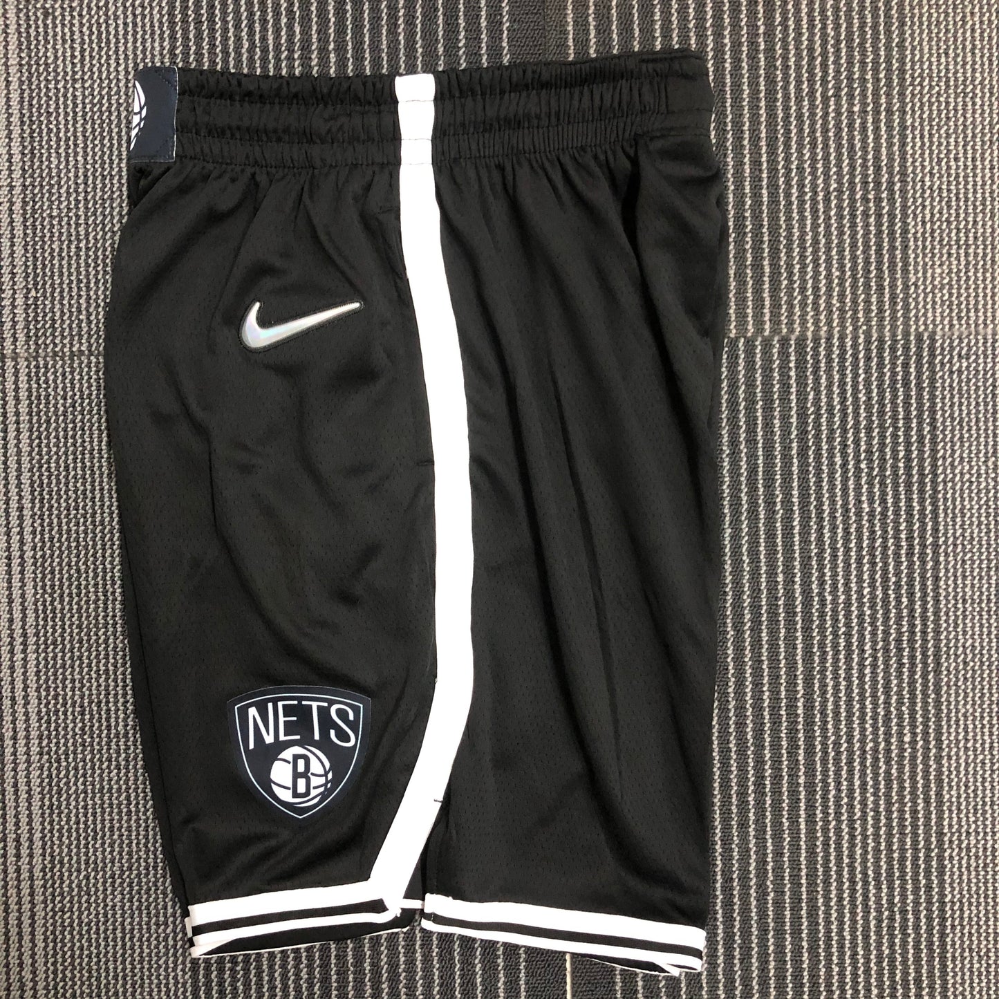 75th Anniversary Nets Black Shorts Size S-XXL | 短裤 | NBA | 中国供应商