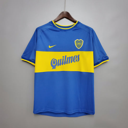 Retro Boca Juniors 99/20 home S-XXL（Retro） | 复古/Retro | R | Betty ali Chinese suppliers