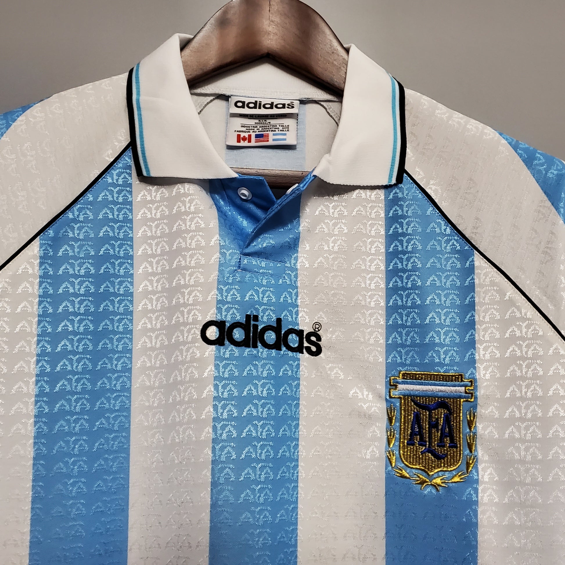 Retro Argentina 96/97 home S-XXL（Retro） | 复古/Retro | R | Betty ali Chinese suppliers