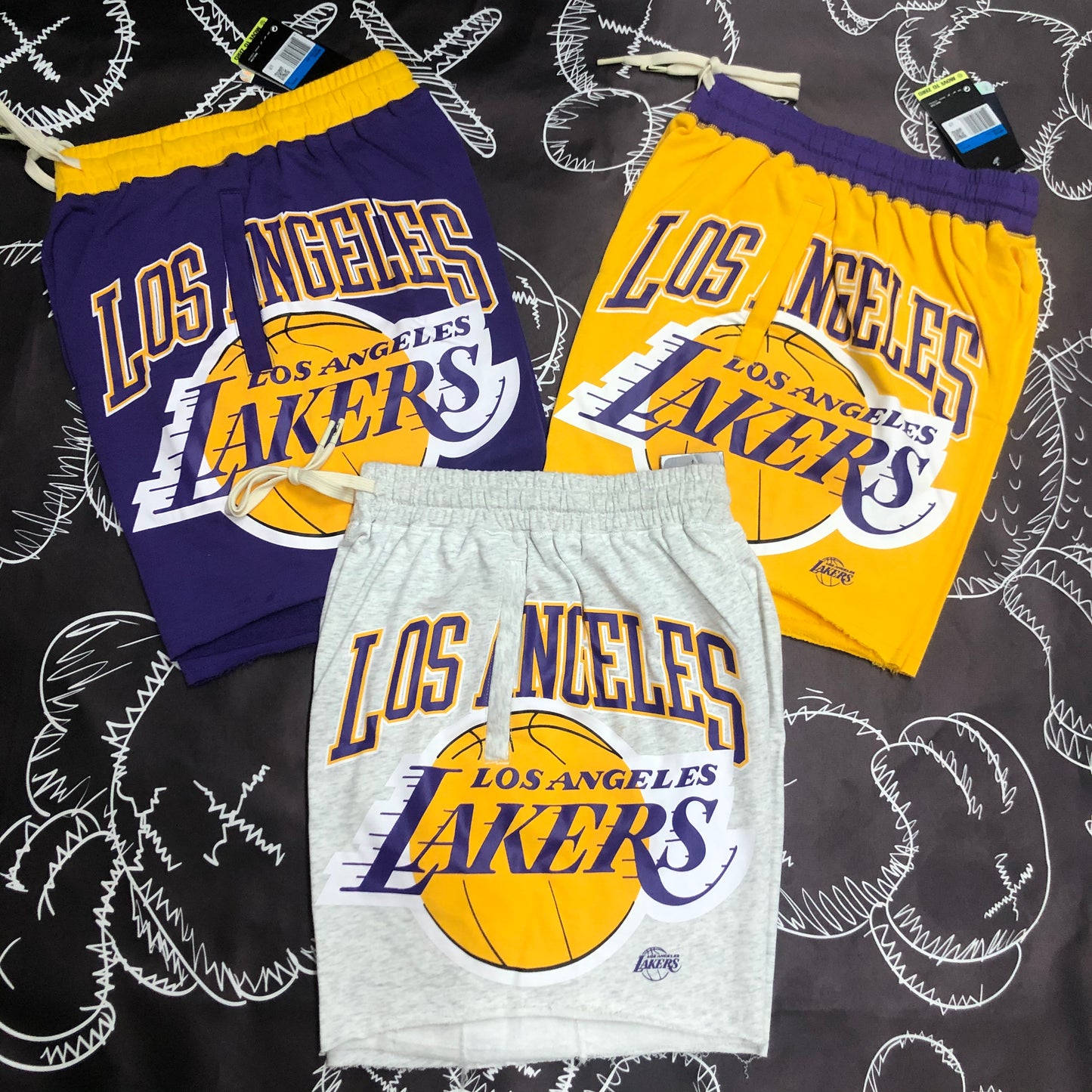 Lakers Athletic Shorts（NBA）Size S-XXL | 短裤 | NBA | 中国供应商