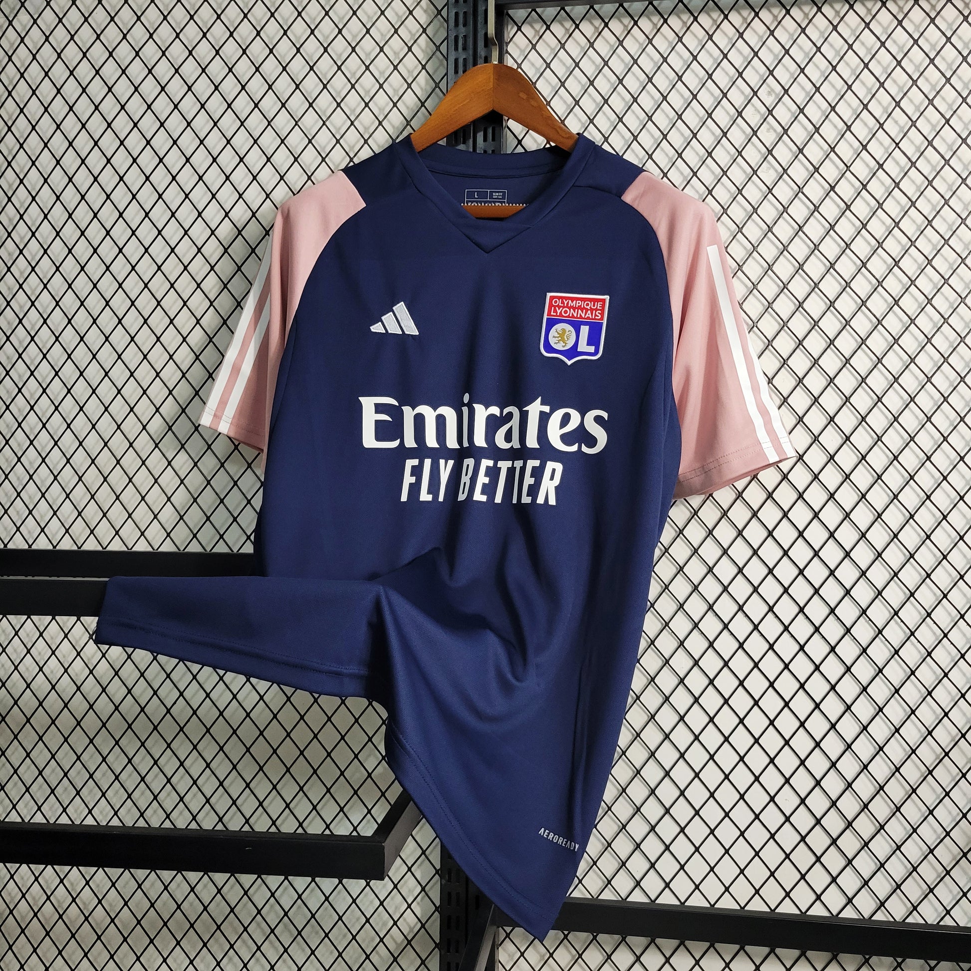 23-24 Lyon Blue Training Suit Size S-XXL （fan version） | 衬衫 | M2-4 | Betty ali Chinese suppliers