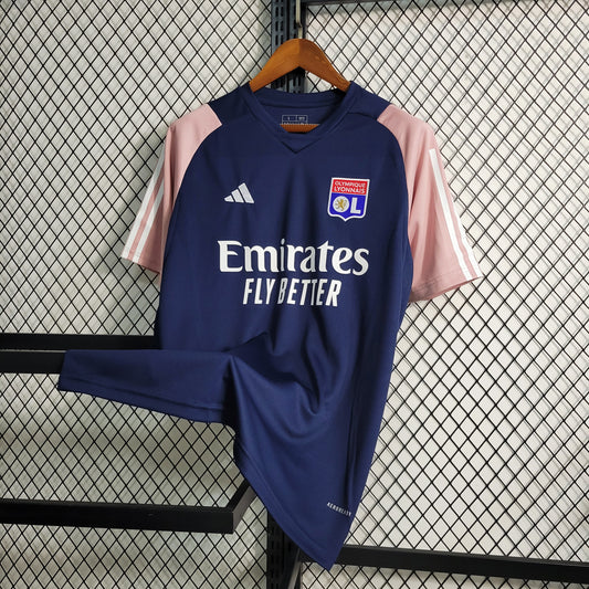 23-24 Lyon Blue Training Suit Size S-XXL （fan version） | 衬衫 | M2-4 | Betty ali Chinese suppliers