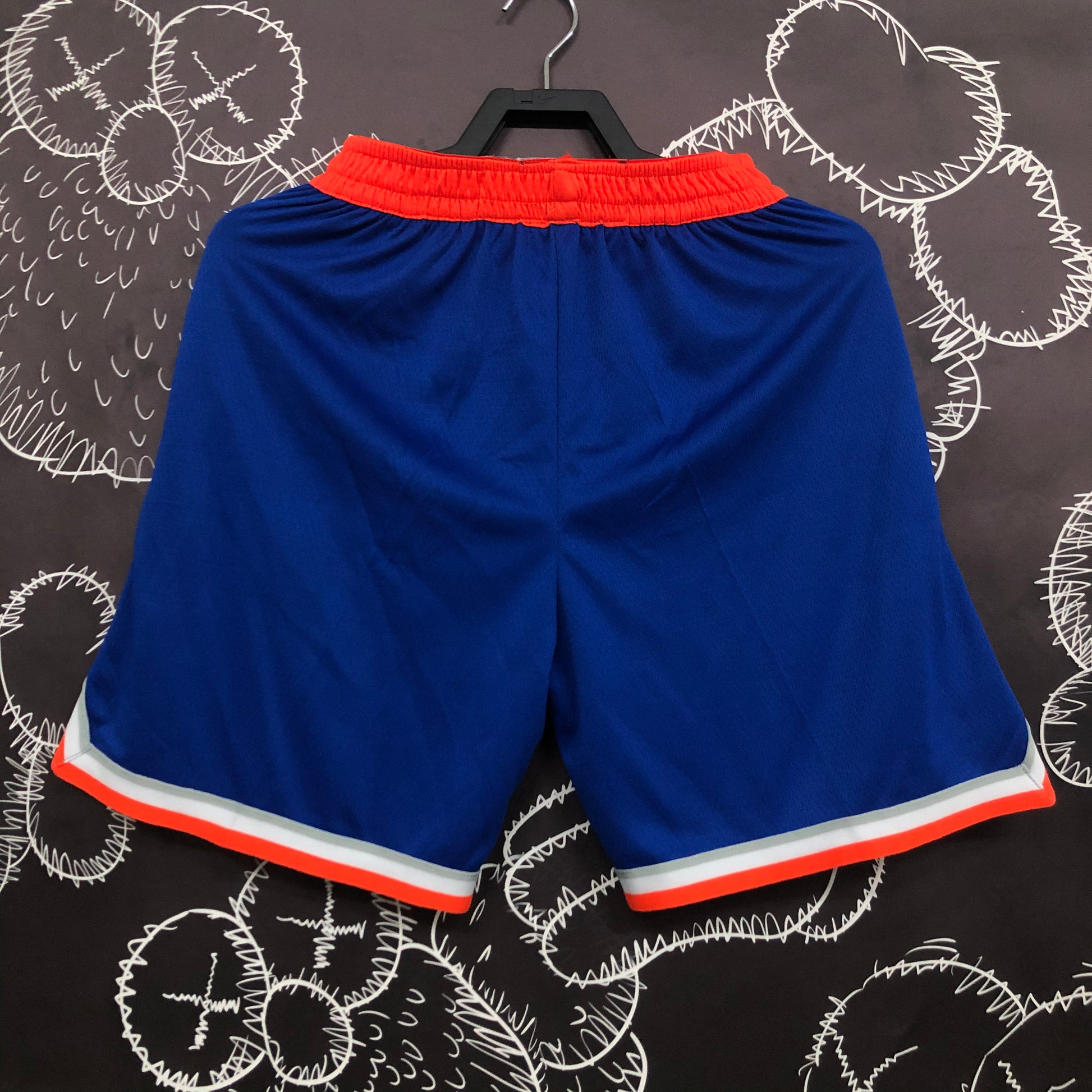 Knicks blue shorts（NBA）Size S-XXL | 短裤 | NBA | 中国供应商