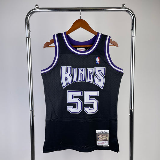 MN hot-pressed retro jersey: SW Kings 01 season NBA : #55 #10 | NBA | NBA | Betty ali Chinese suppliers