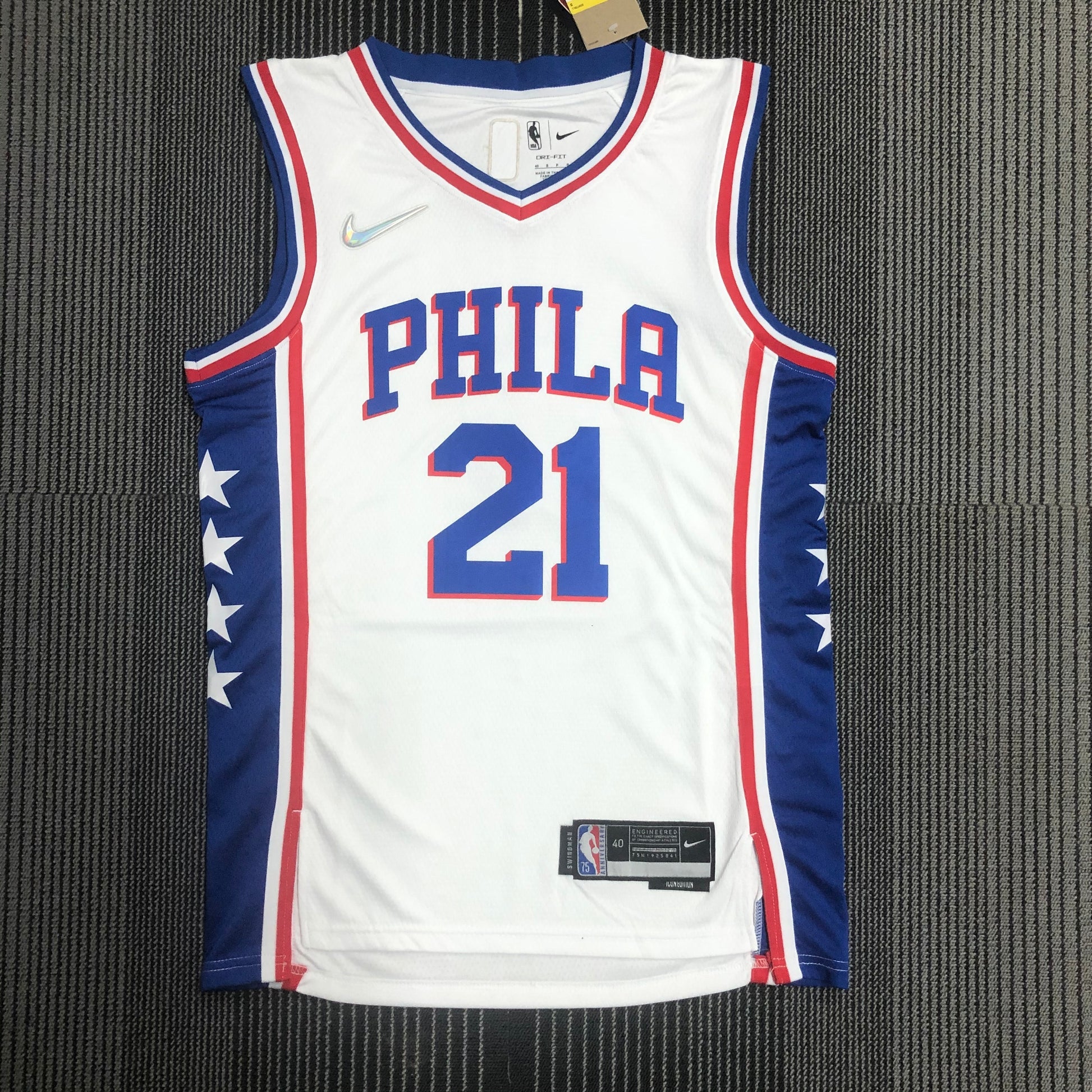 75th Anniversary 76ers NBA : #39#25#21#3#1 | NBA | NBA | Betty ali Chinese suppliers