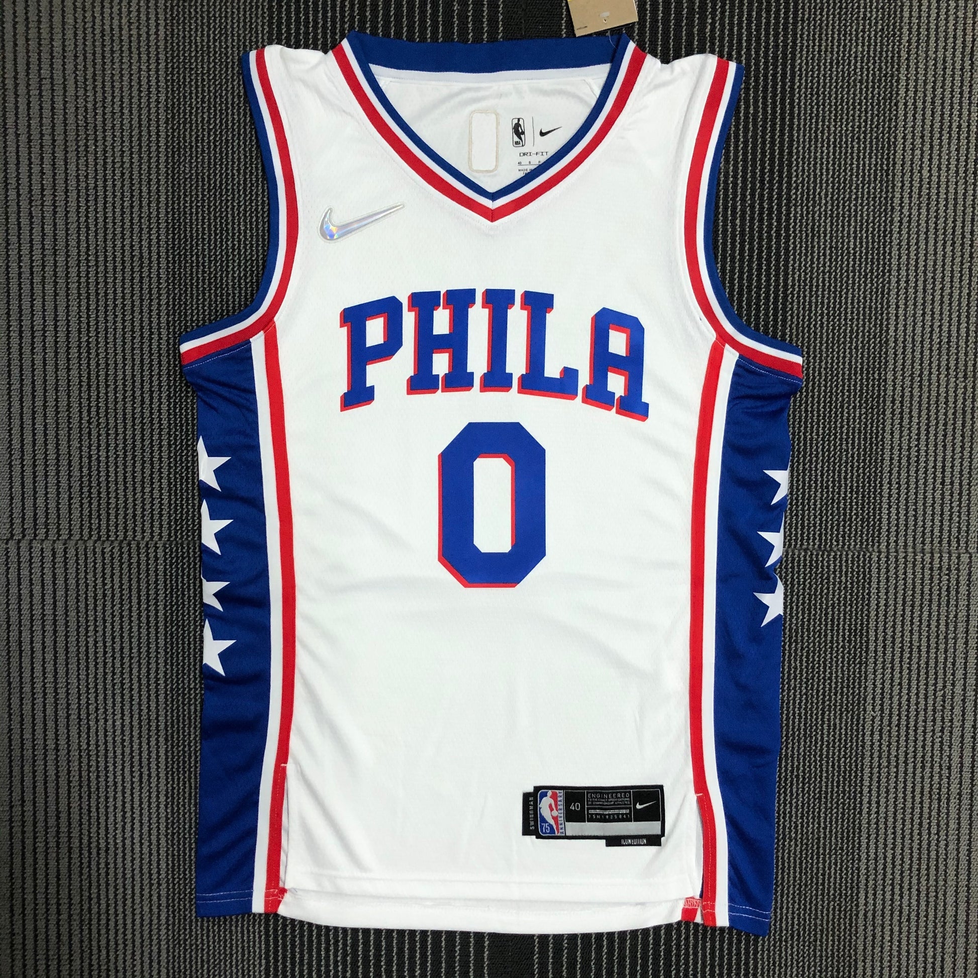 75th Anniversary 76ers NBA : #0 | NBA | NBA | Betty ali Chinese suppliers