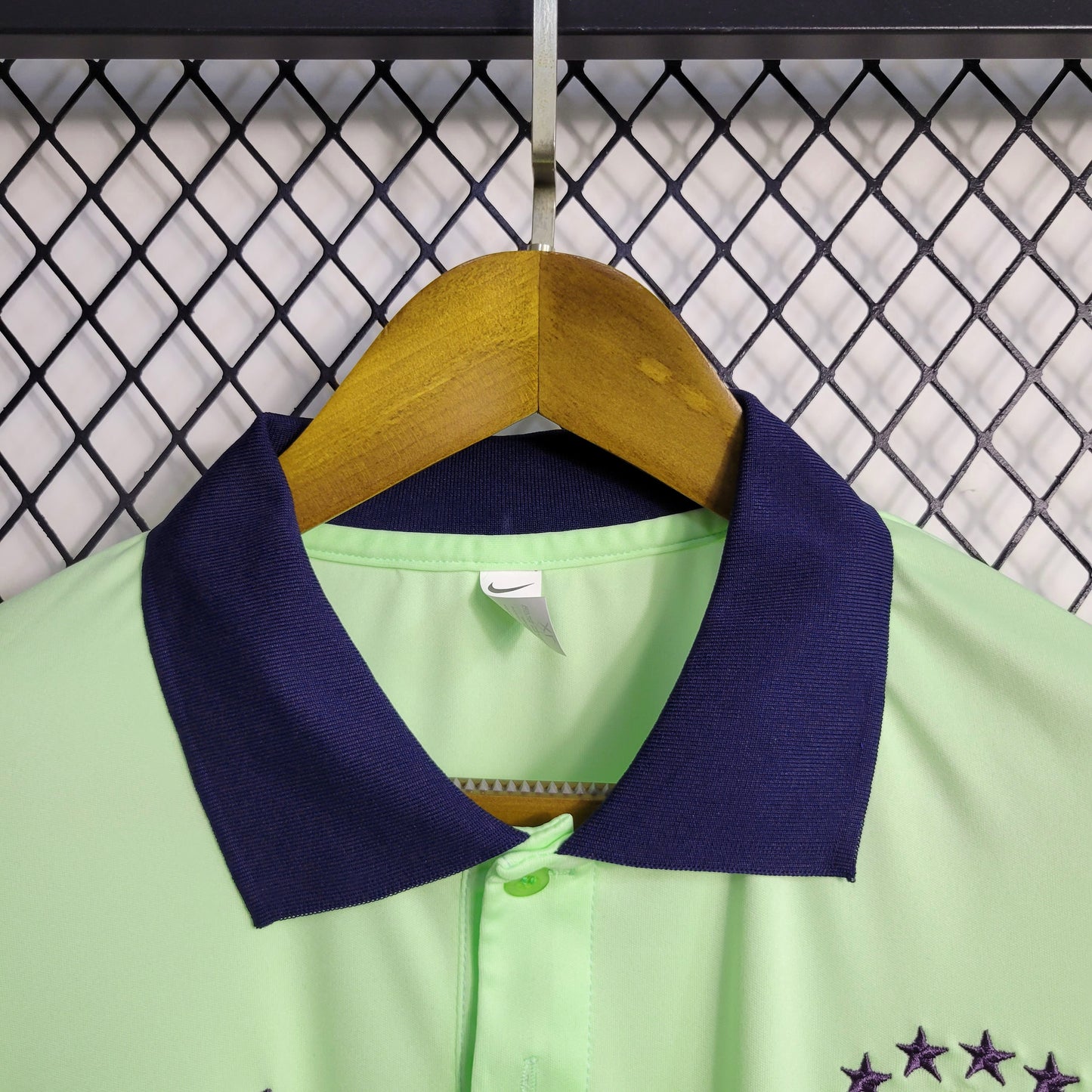 23-24 Brazil Light Green POLO Size S-XXL（Men's Fan Edition） | 衬衫 | M1-1 | Betty ali Chinese suppliers