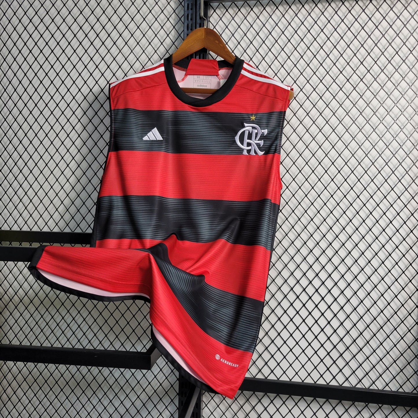 23-24 Flamengo Home Tank Top Size S-2XL | 衬衫 | M1-1 | Betty ali Chinese suppliers