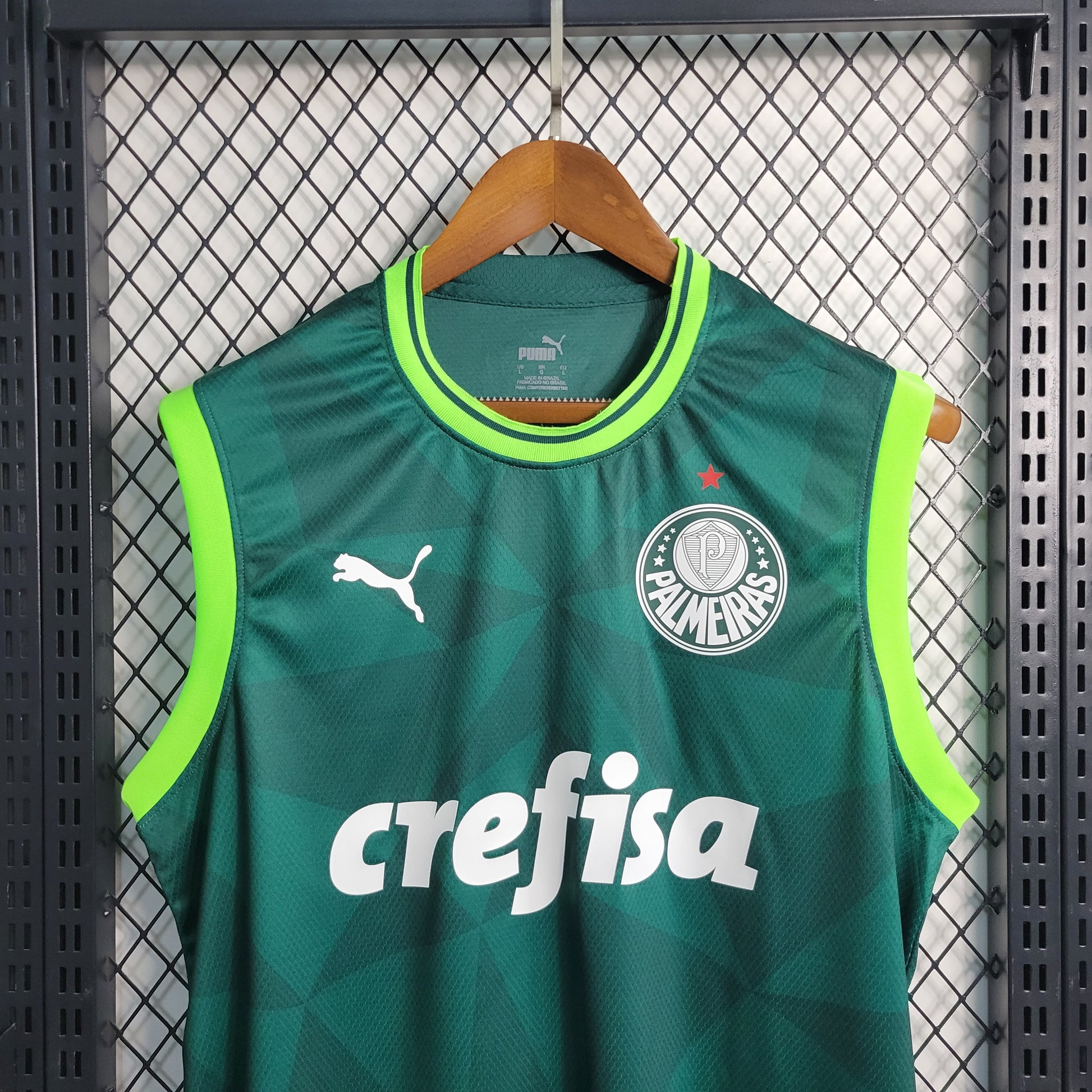 23-24 Palmeiras Home Tank Size S-4XL | 衬衫 | M1-1 | Betty ali Chinese suppliers