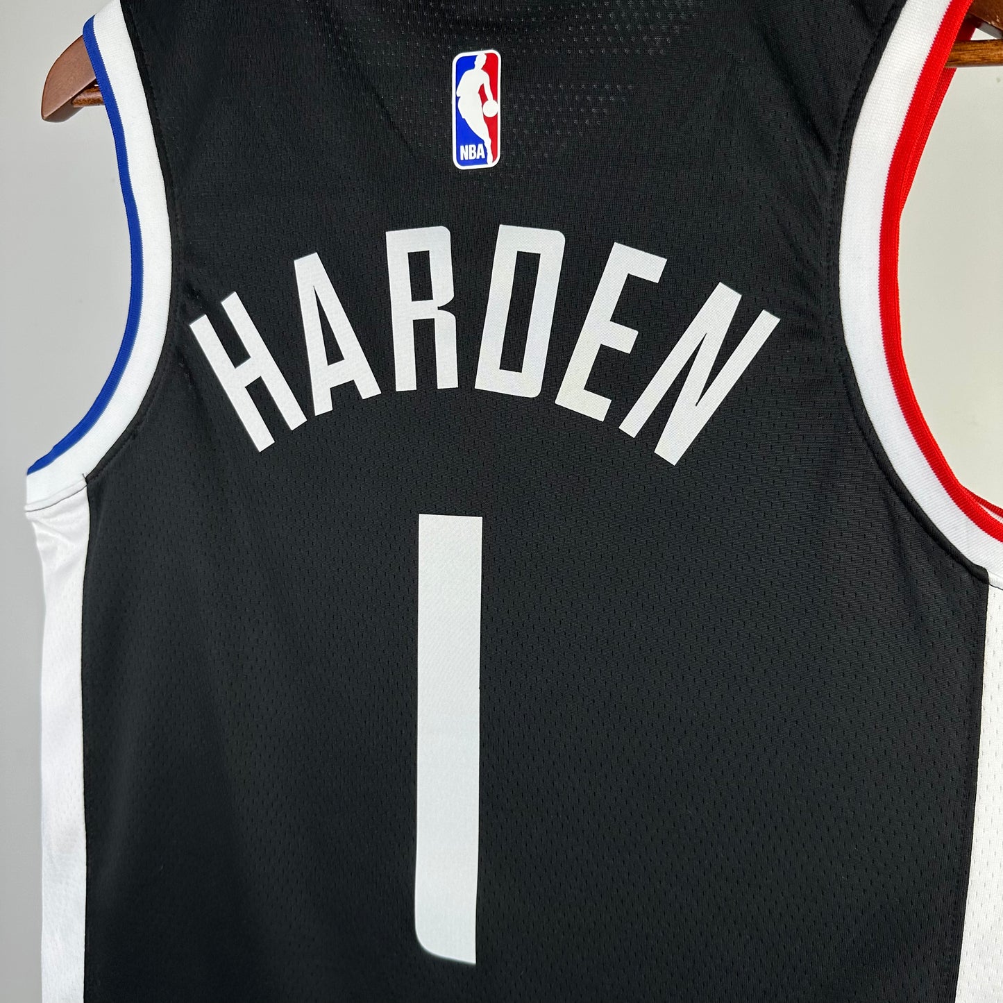 21st season Clippers Latin Black No. 1 Harden