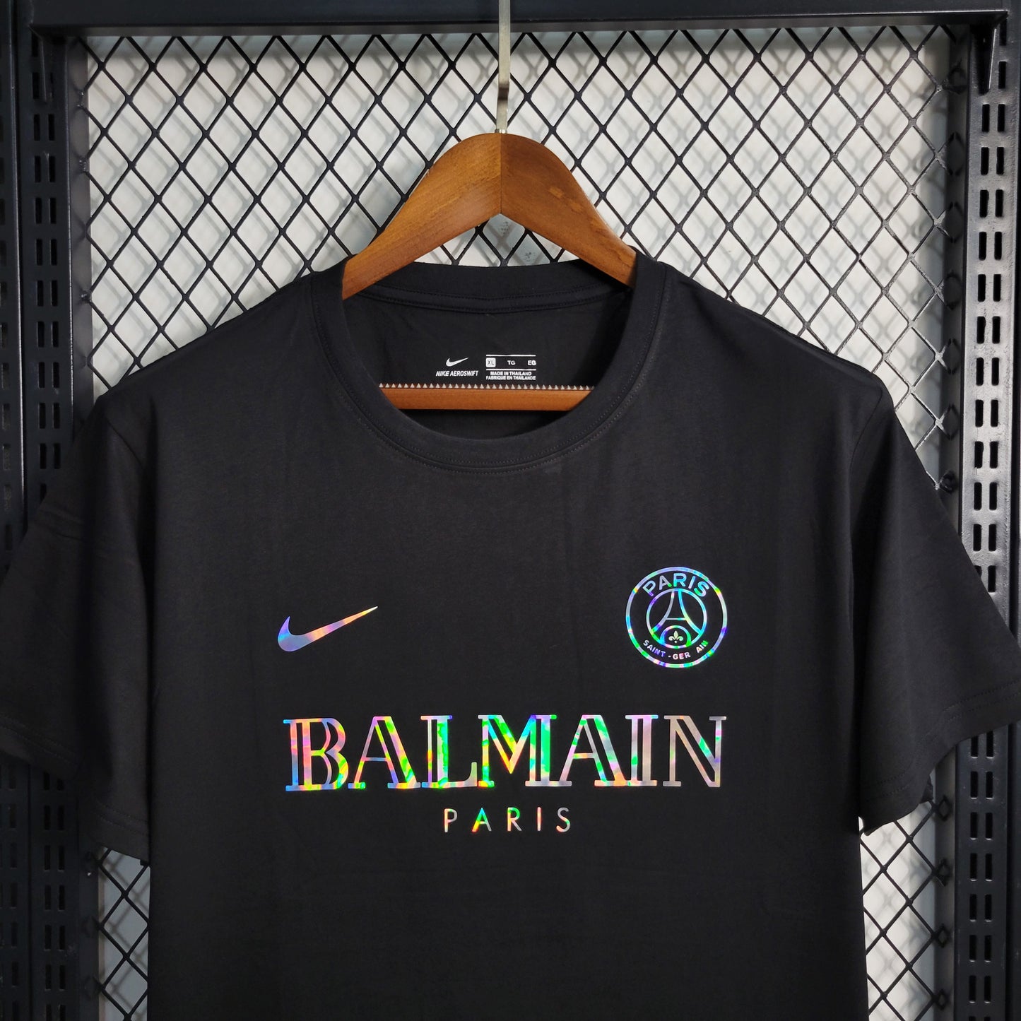 23-24 PSG Reflective Special Edition Size S-XXL（Men's Fan Edition） | 衬衫 | M2-4 | Betty ali Chinese suppliers