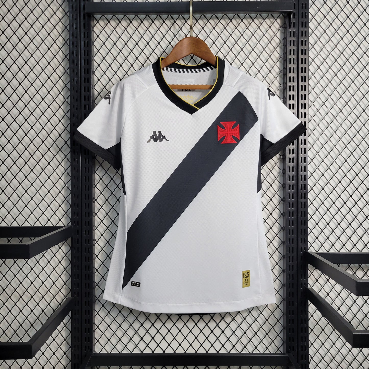 23-24 Women's Vasco da Gama White away Size S-XXL（Ladies' Fan Version） | 衬衫 | M1-1 | Betty ali Chinese suppliers