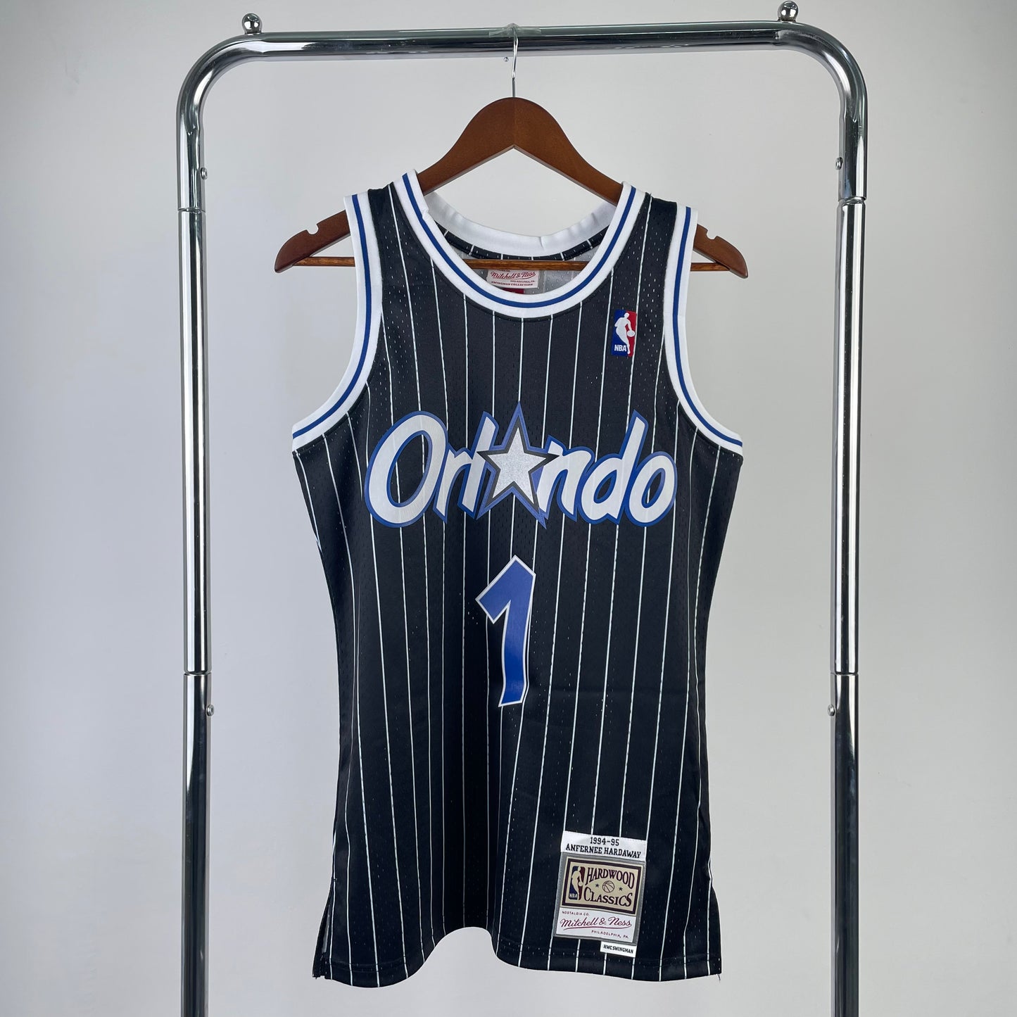 MN hot-pressed retro jersey: SW Magic 95 season NBA : #1 | NBA | NBA | Betty ali Chinese suppliers