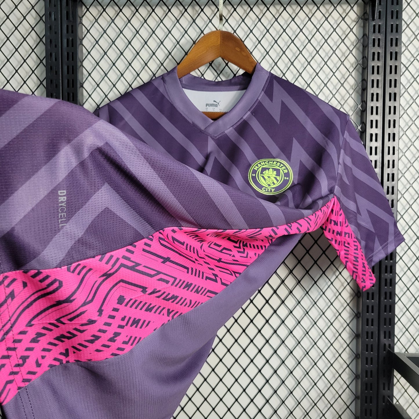 23-24 Manchester City Purple Goalkeeper Size S-XXL（Men's Fan Edition） | 衬衫 | M2-1 | Betty ali Chinese suppliers