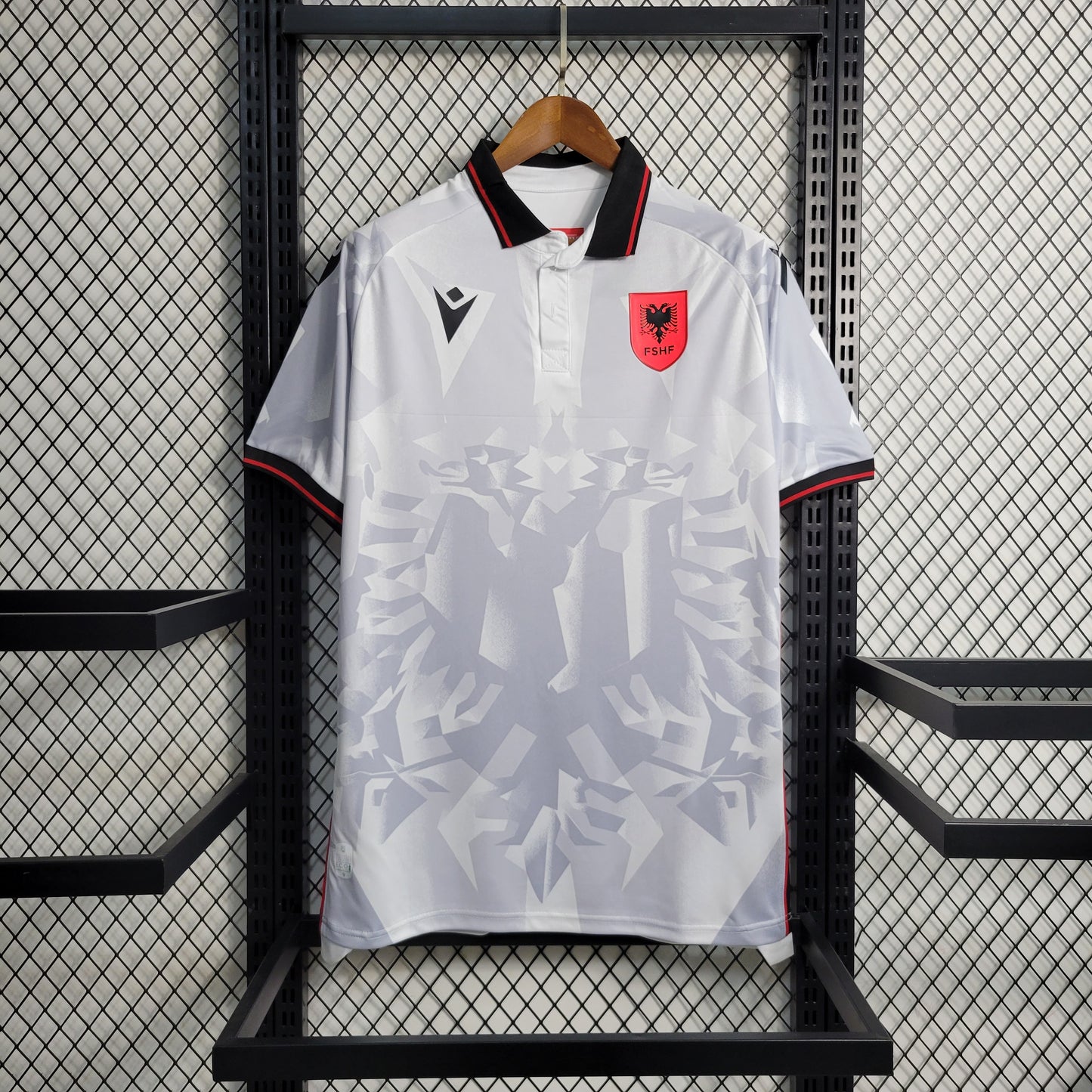 23-24 Albania away size S-XXL（Men's Fan Edition） | 衬衫 | M5-1 | Betty ali Chinese suppliers