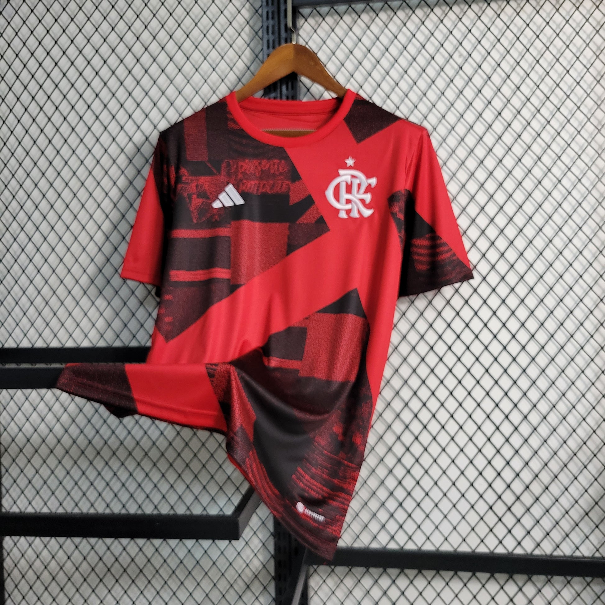 23-24 Flamengo before the game red size S-4XL（Men's Fan Edition） | 衬衫 | M1-1 | Betty ali Chinese suppliers