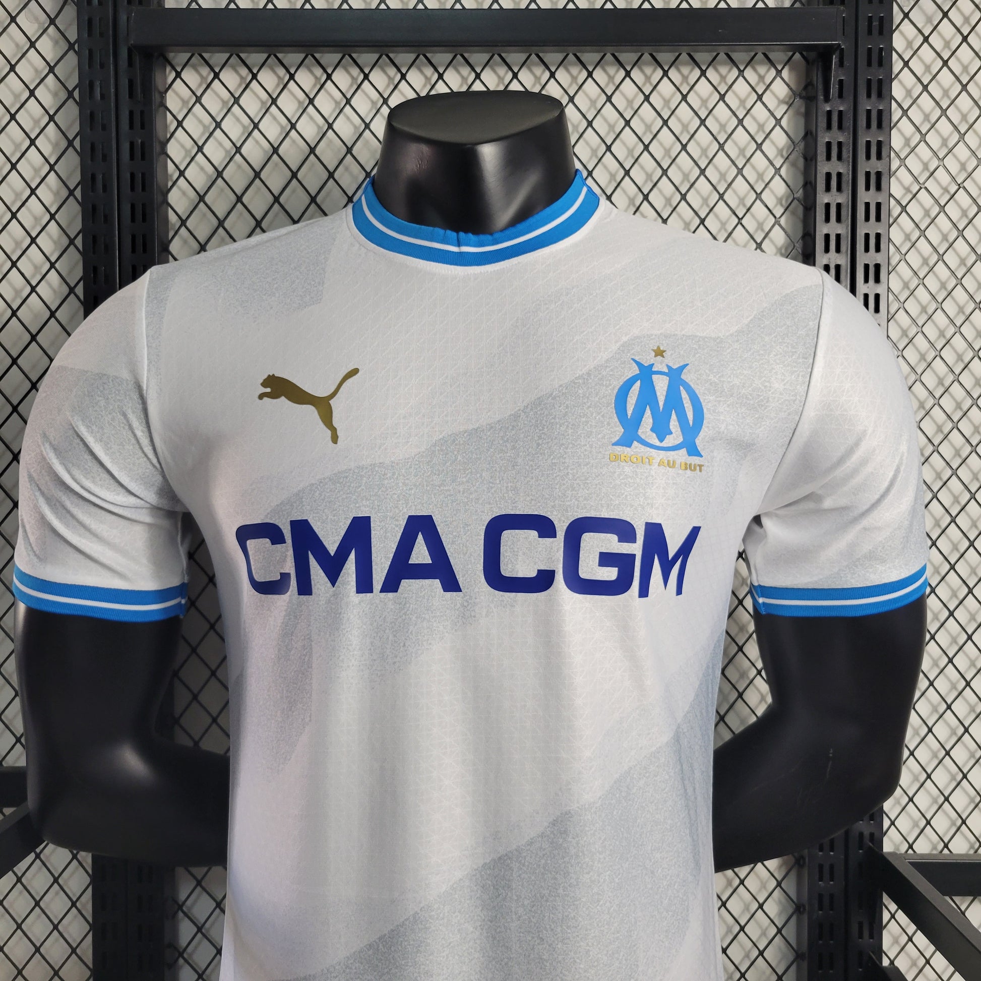 23-24 Players Marseille Home Size S-XXL | 衬衫 | M2-4 | Betty ali Chinese suppliers