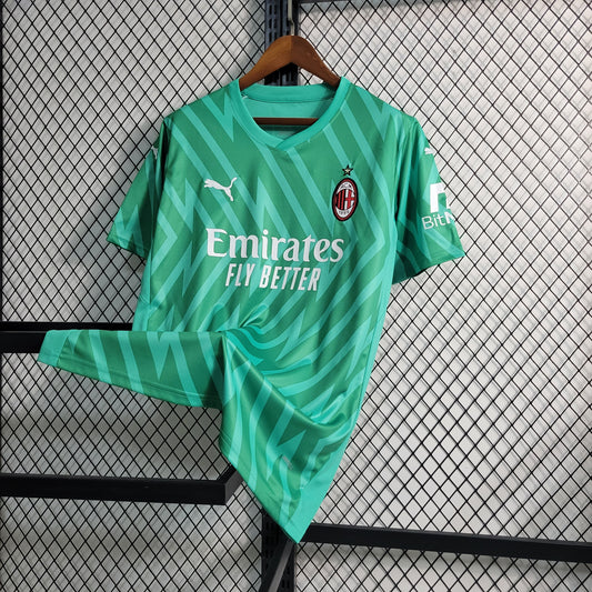 23-24 AC Milan Green Goalkeeper Size S-XXL(fan version) | 衬衫 | M2-2 | Betty ali Chinese suppliers