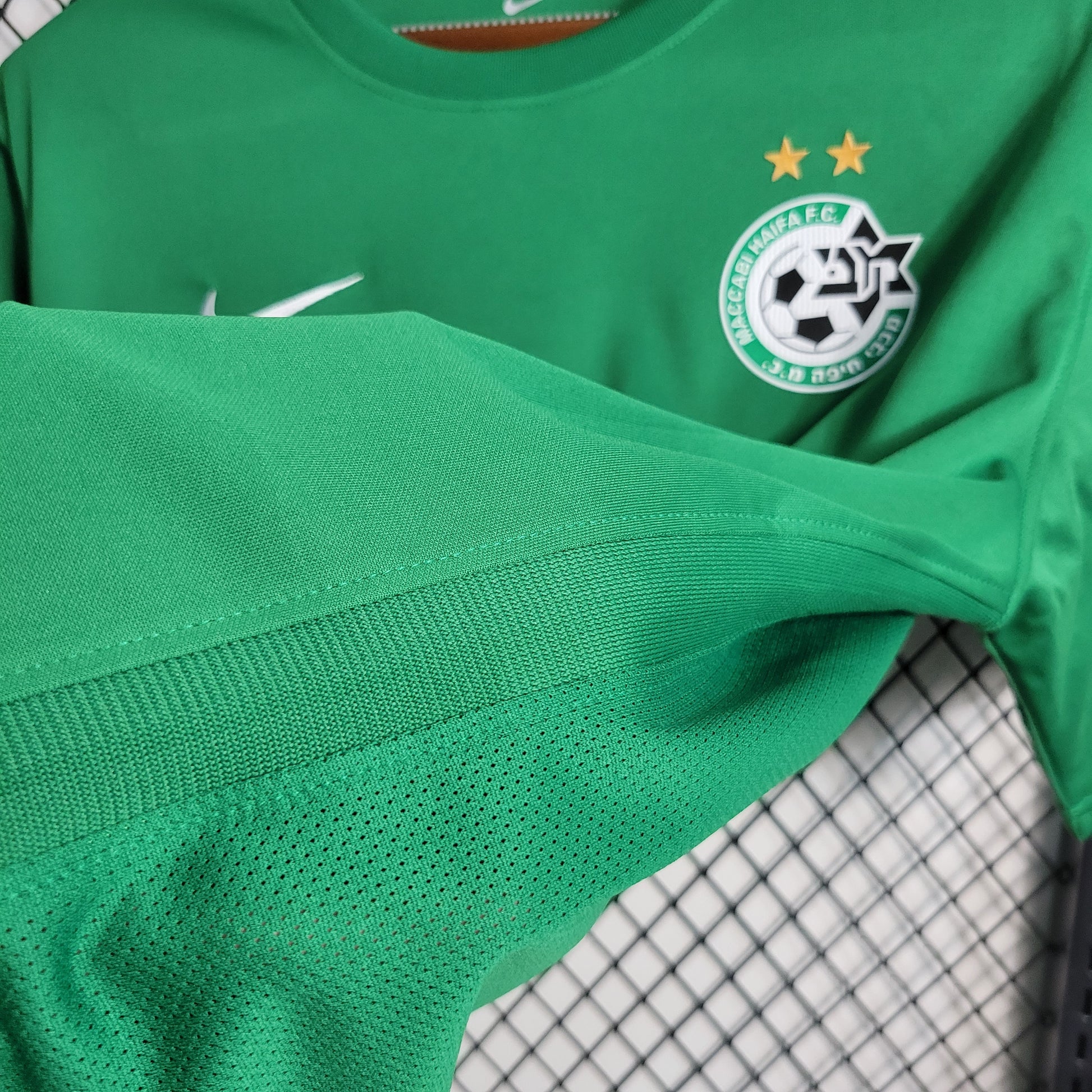 23-24 Maccabi Green Champions Size S-4XL（Men's Fan Edition） | 衬衫 | M4-1 | Betty ali Chinese suppliers