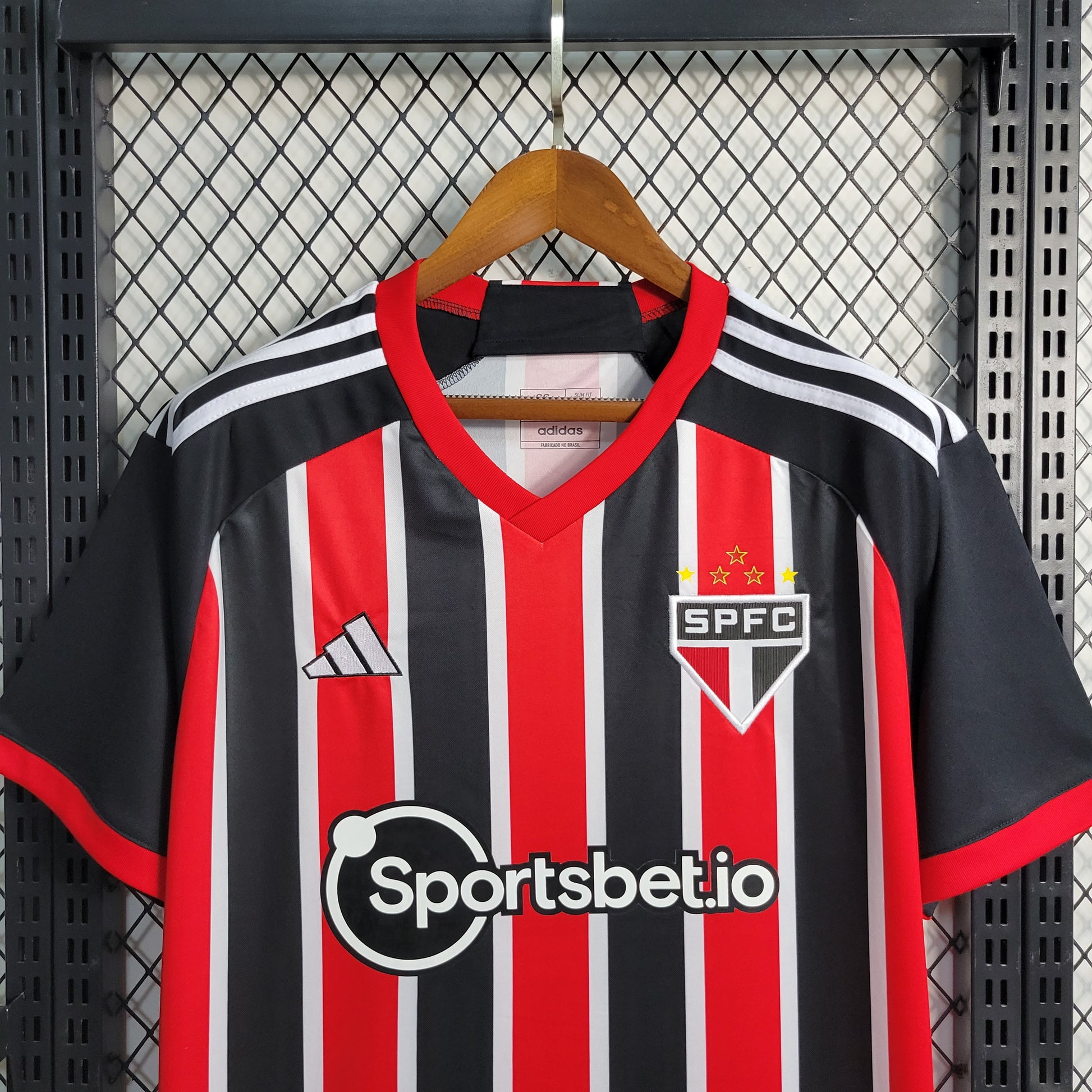 23-24 Sao Paulo away size S-4XL（Men's Fan Edition） | 衬衫 | M1-1 | Betty ali Chinese suppliers