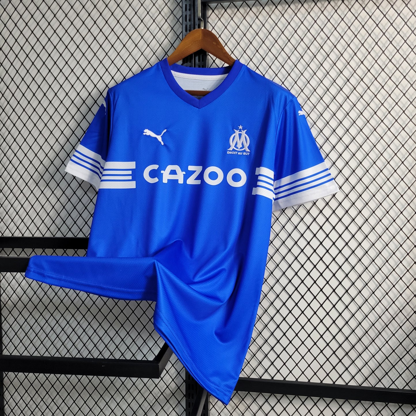 23-24 Marseille Blue Size S-XXL（Men's Fan Edition） | 衬衫 | M2-4 | Betty ali Chinese suppliers