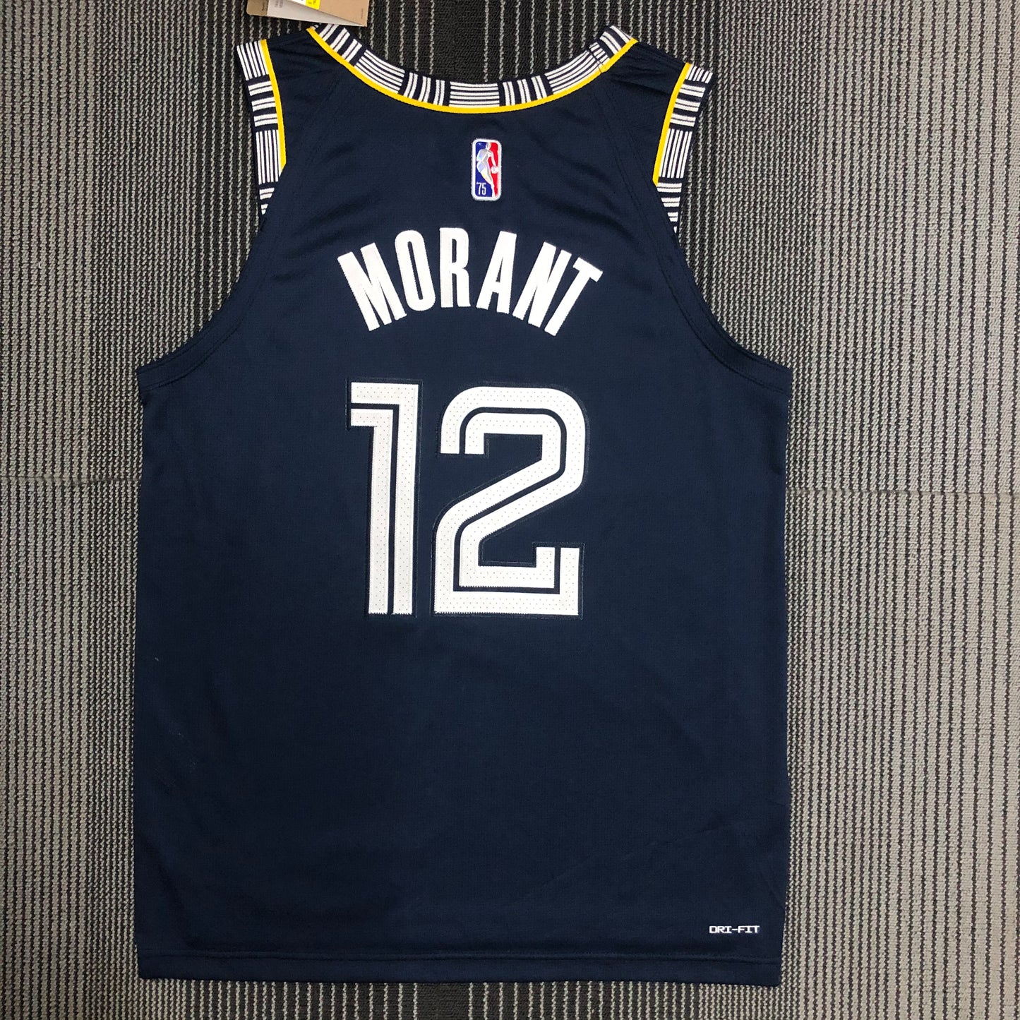 AU player version: 22 season Grizzlies city version No. 12 Morant NBA : #12 | NBA | NBA | Betty ali Chinese suppliers