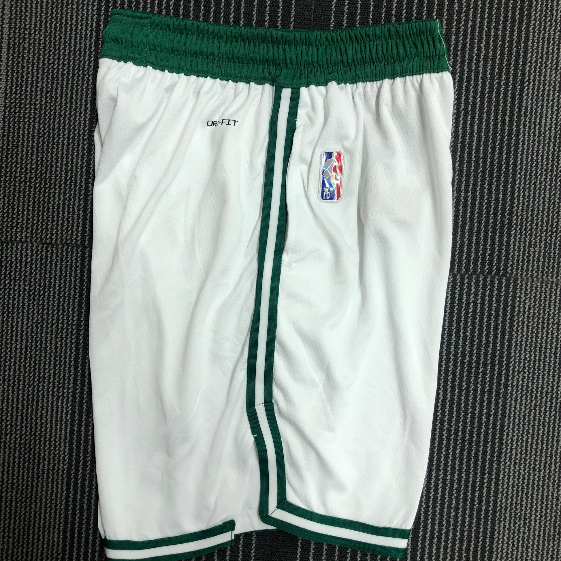 75th Anniversary Celtic White Shorts Size S-XXL | 短裤 | NBA | 中国供应商