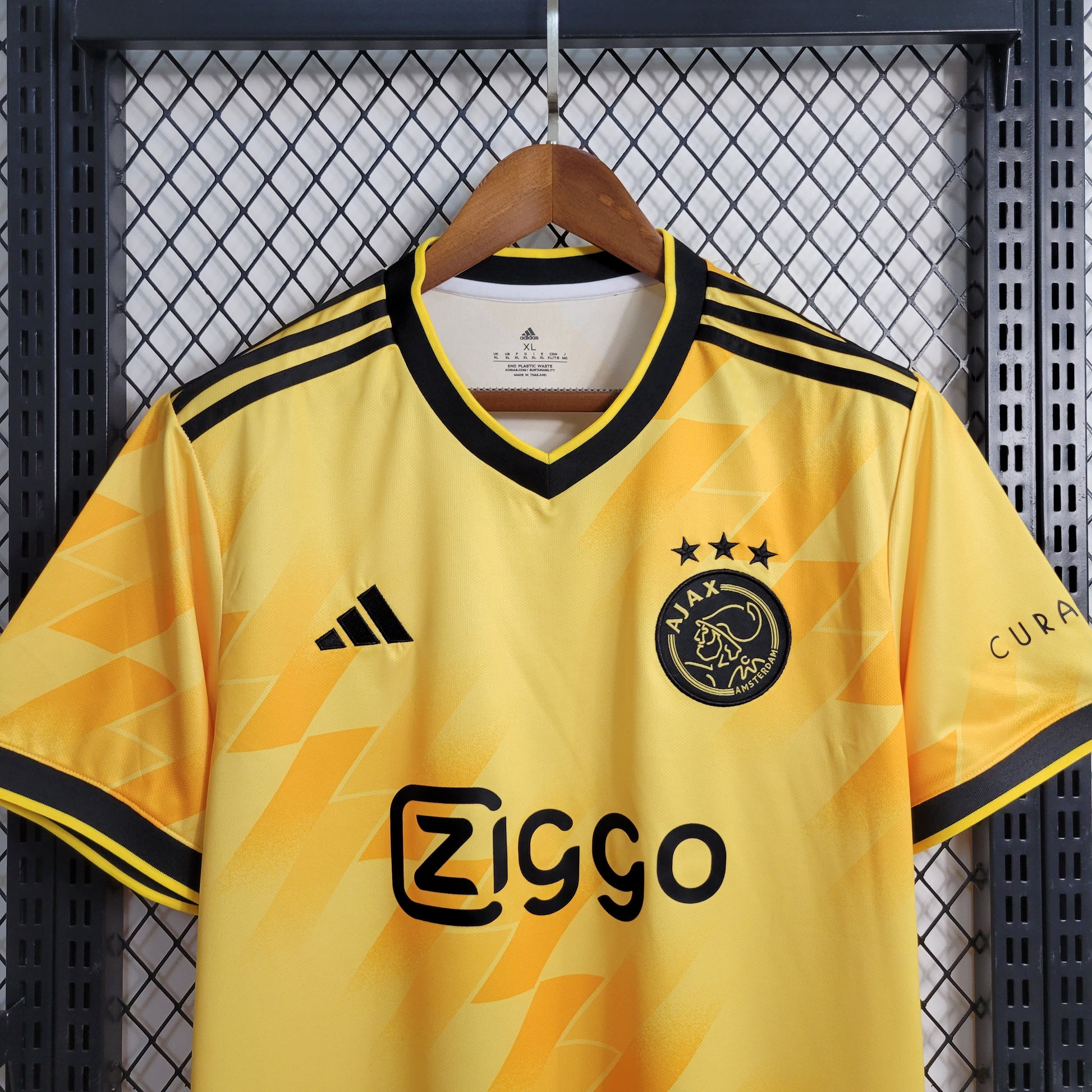 23-24 Ajax Yellow Size S-XXL（Men's Fan Edition） | 衬衫 | M2-1 | Betty ali Chinese suppliers