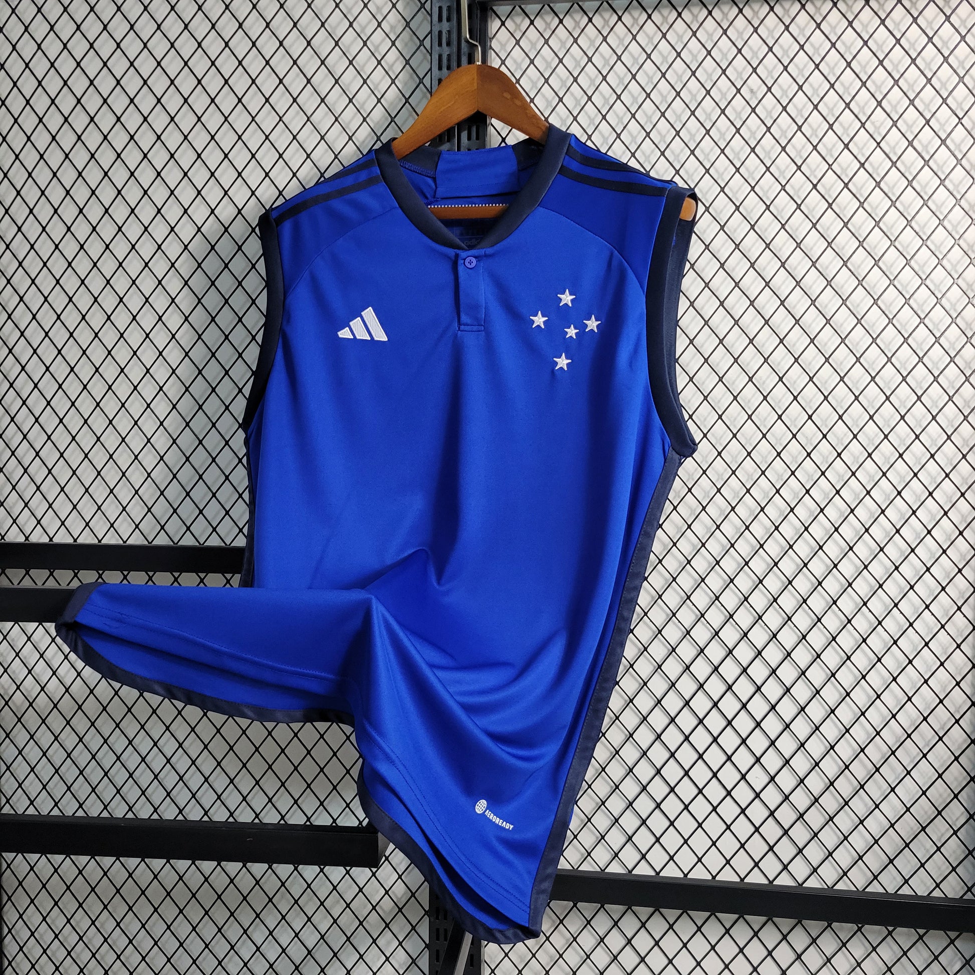 23-24 Cruzeiro Home Tank Top Size S-4XL | 衬衫 | M1-1 | Betty ali Chinese suppliers