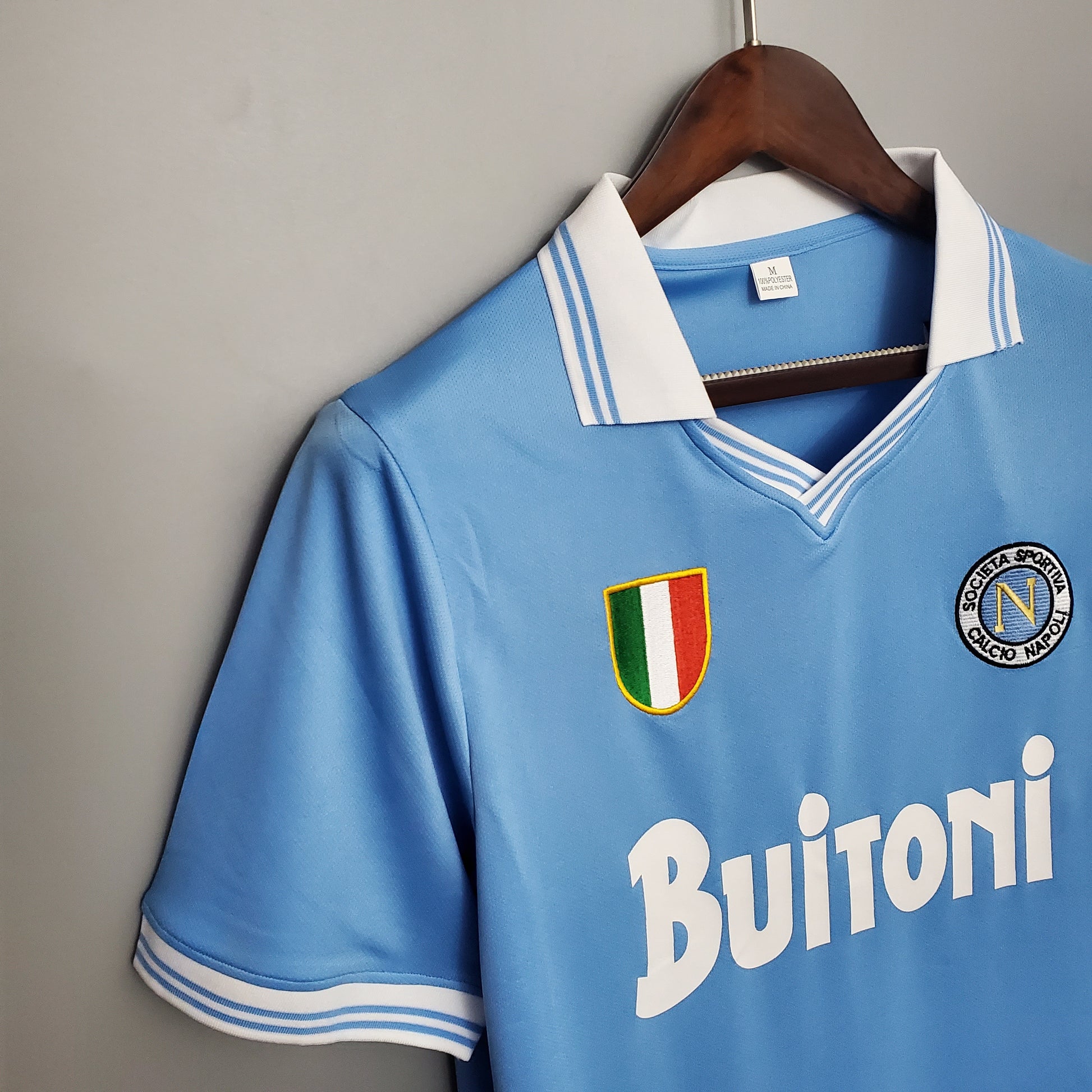 Retro Naples 86/87 home S-XXL | 复古/Retro | R | Betty ali Chinese suppliers