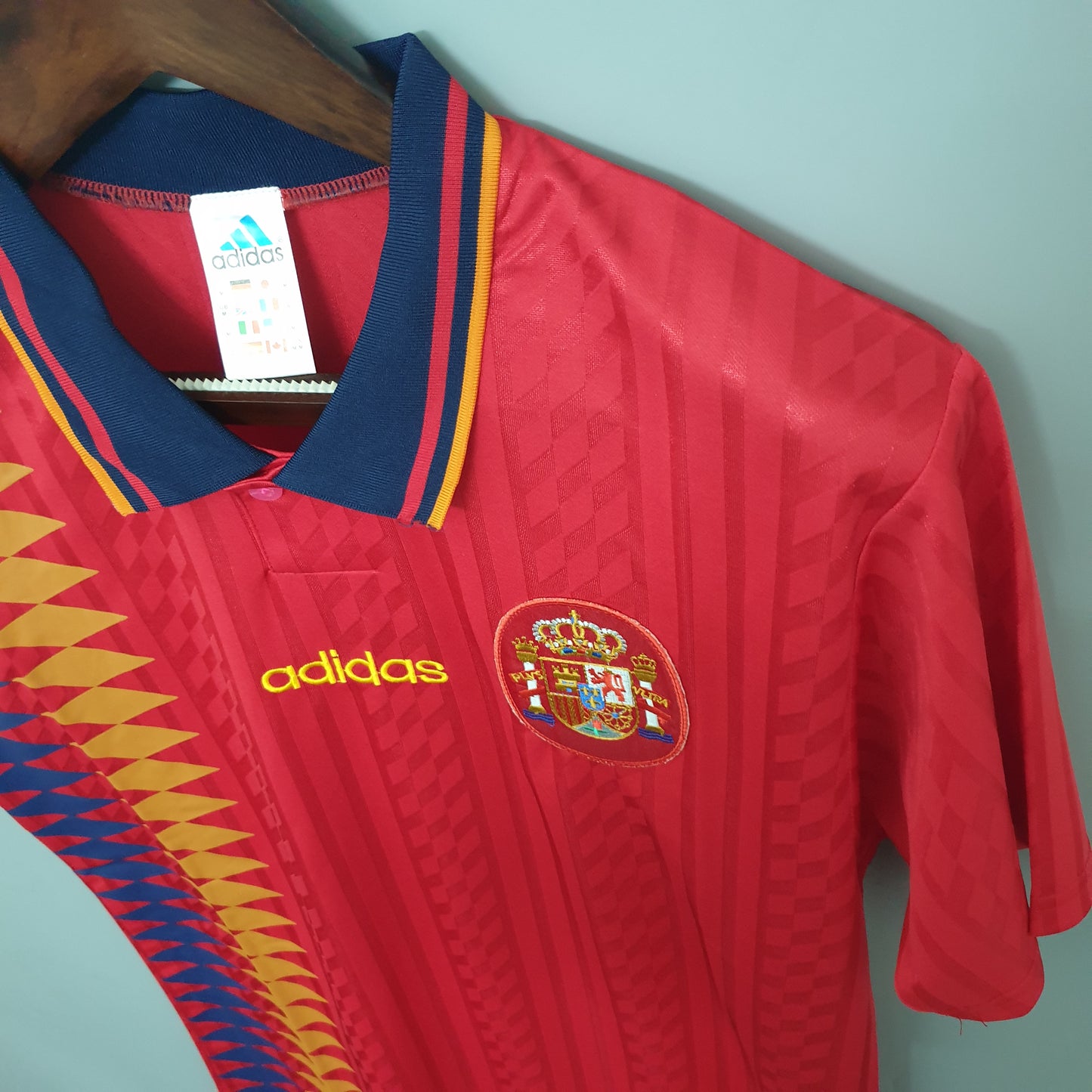 retro shirt Spain 1994 home（Retro） | 复古/Retro | R | Betty ali Chinese suppliers