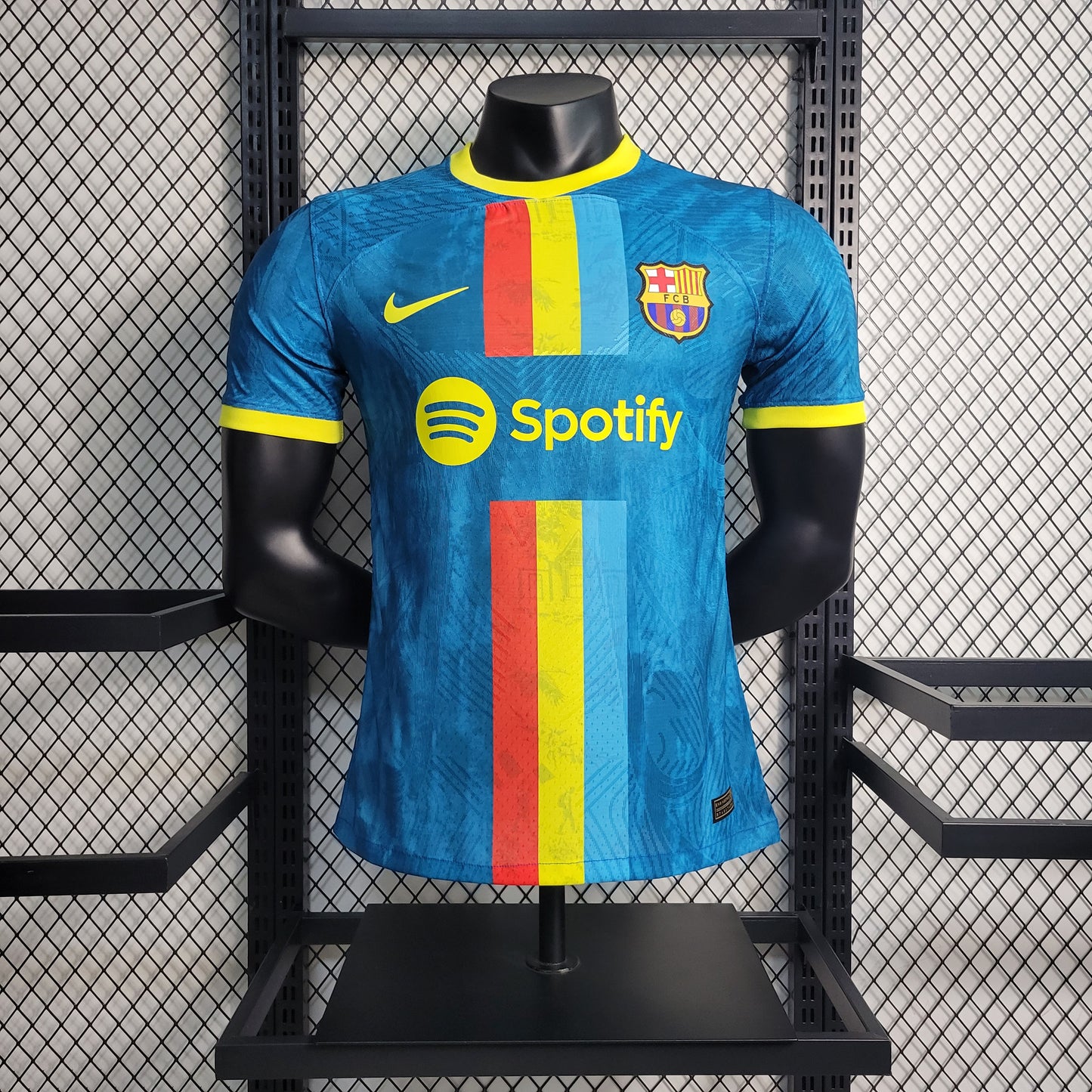 23-24 Players Barcelona Blue Classic Size S-XXL | 衬衫 | P2-3 | Betty ali Chinese suppliers