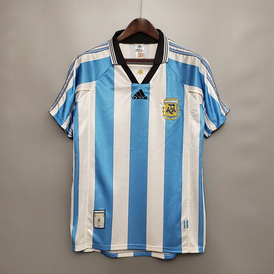 Retro Argentina 1998 home S-XXL（Retro） | 复古/Retro | R | Betty ali Chinese suppliers