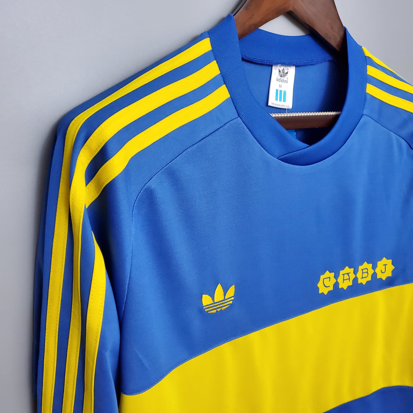 Retro Long sleeve 1981 Boca Juniors home S-XXL（Retro） | 复古/Retro | R1 | Betty ali Chinese suppliers