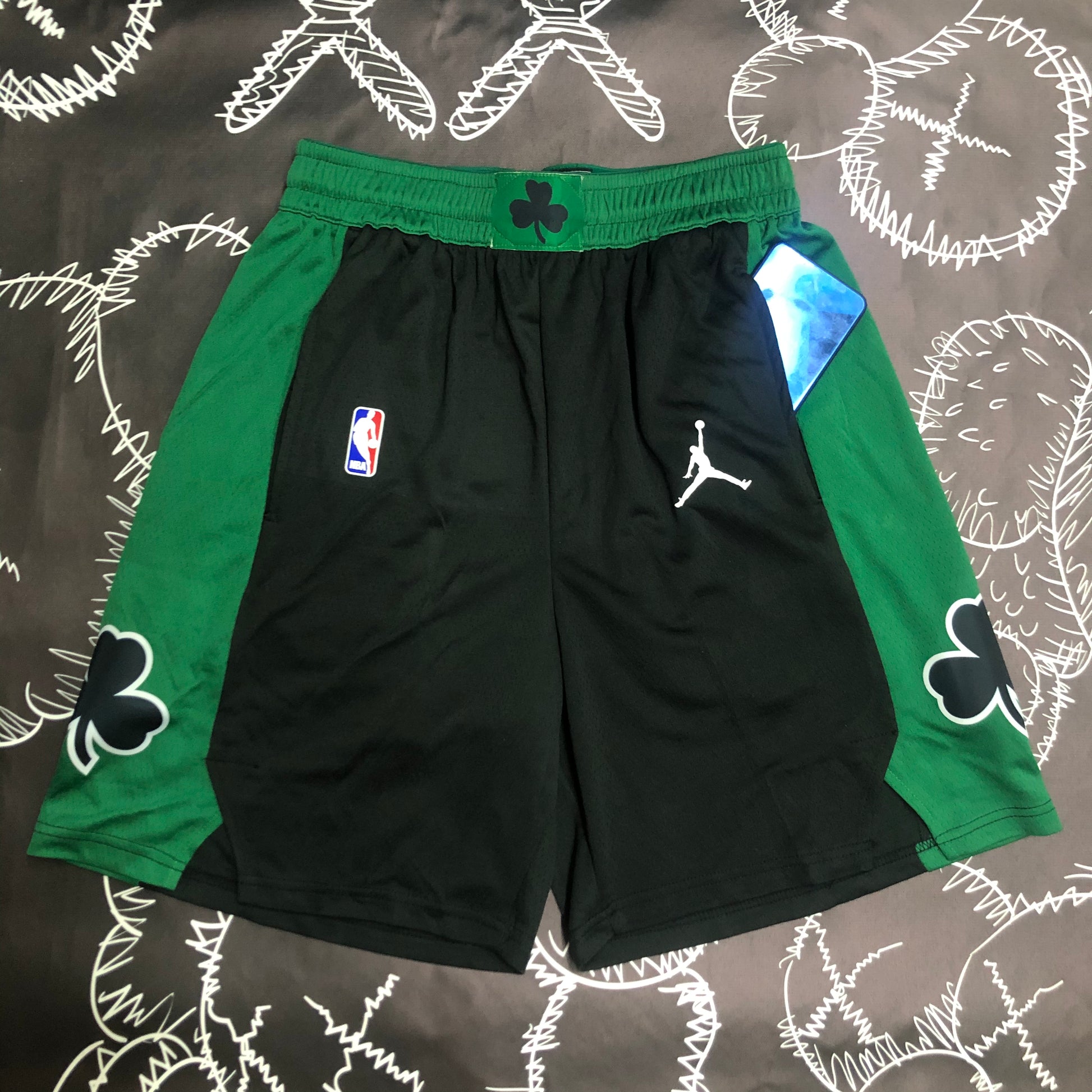 Celtic trapeze shorts（NBA）Size S-XXL | 短裤 | NBA | 中国供应商