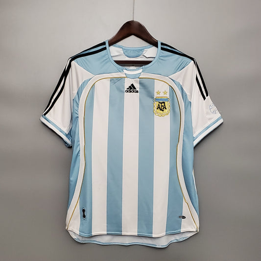 Retro 2006 Argentina home S-XXL（Retro） | 复古/Retro | R | Betty ali Chinese suppliers